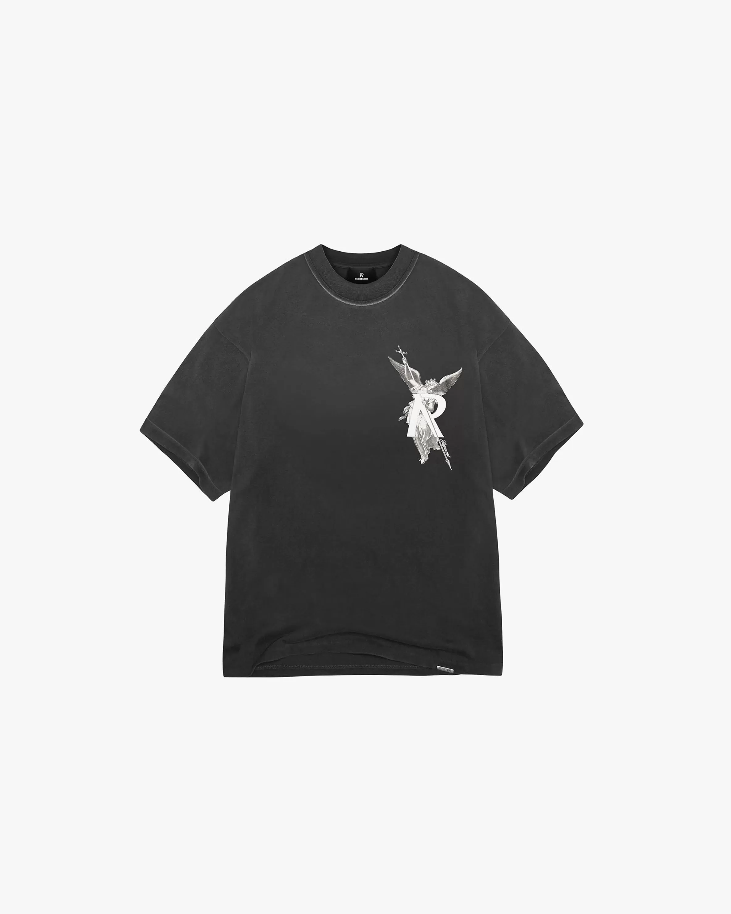 Archangel T-Shirt - Stained Black^Represent Cheap