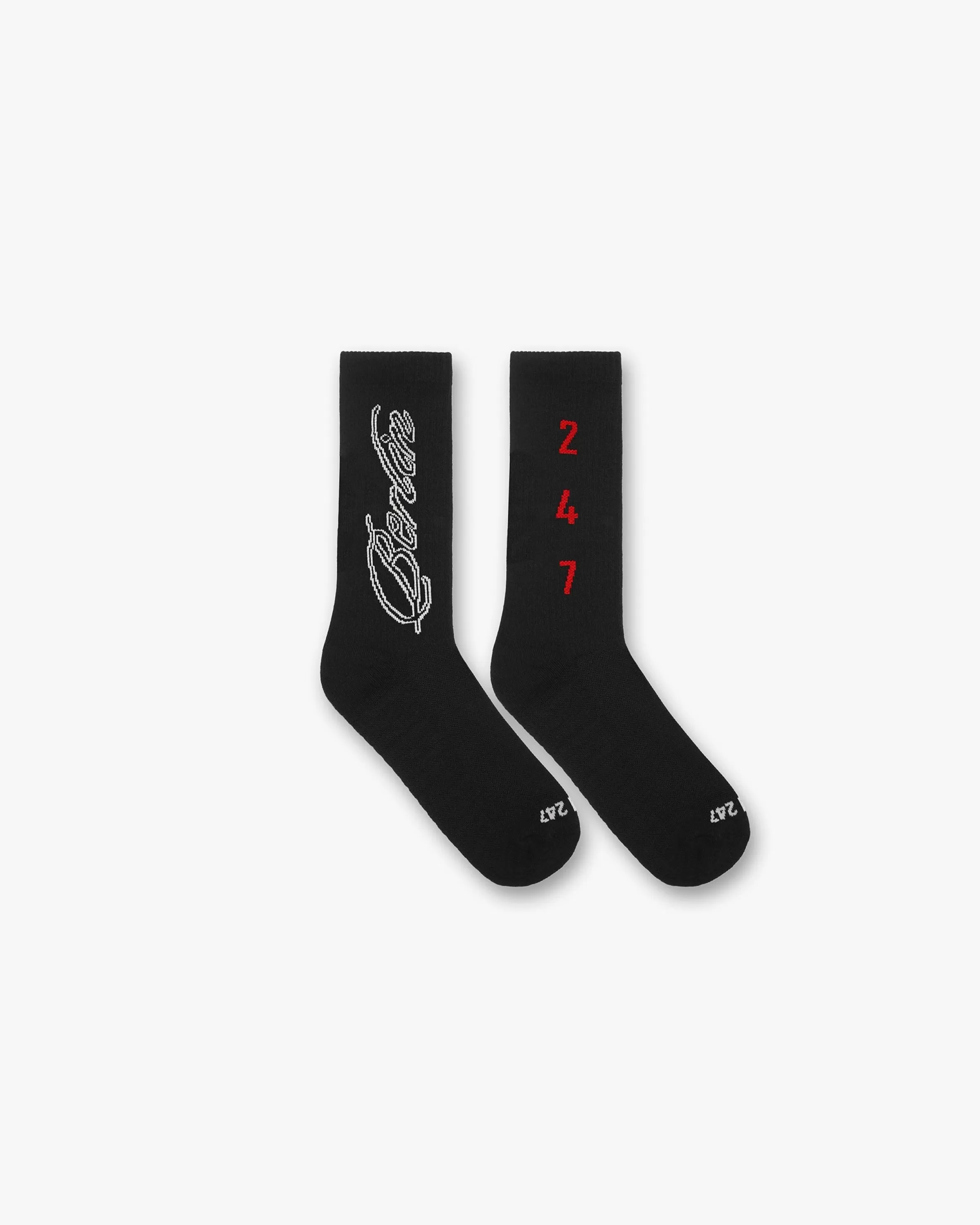 247 Berlin Socks - Jet Black^Represent Best Sale