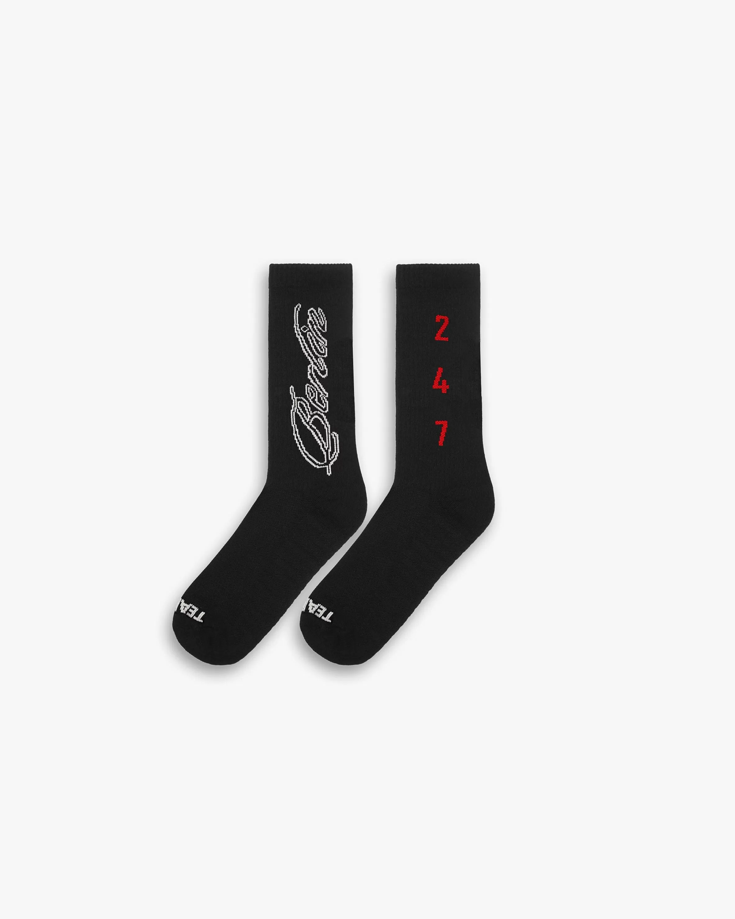 247 Berlin Socks - Jet Black^Represent Best Sale