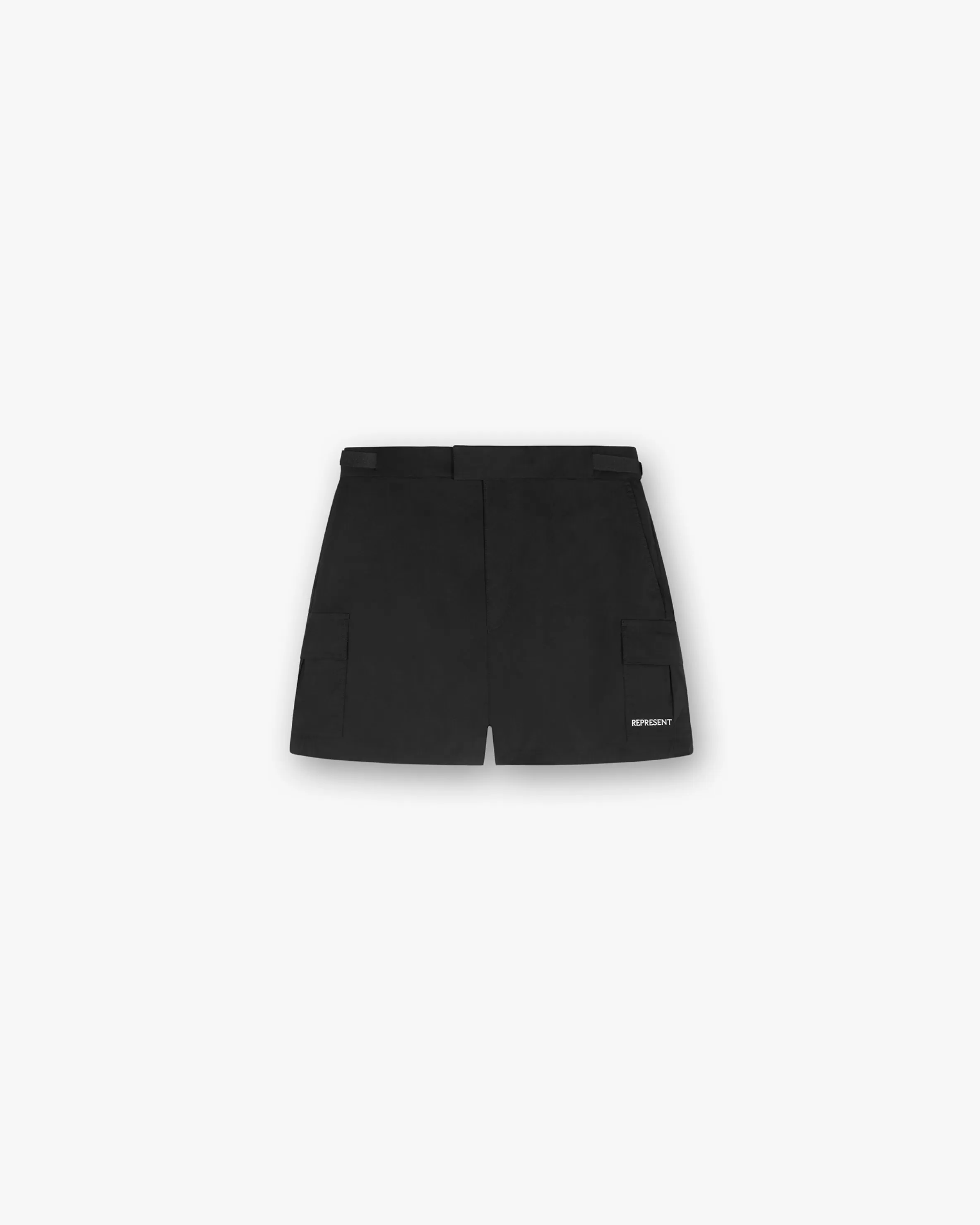 Cargo Swim Shorts - Jet Black^Represent Fashion