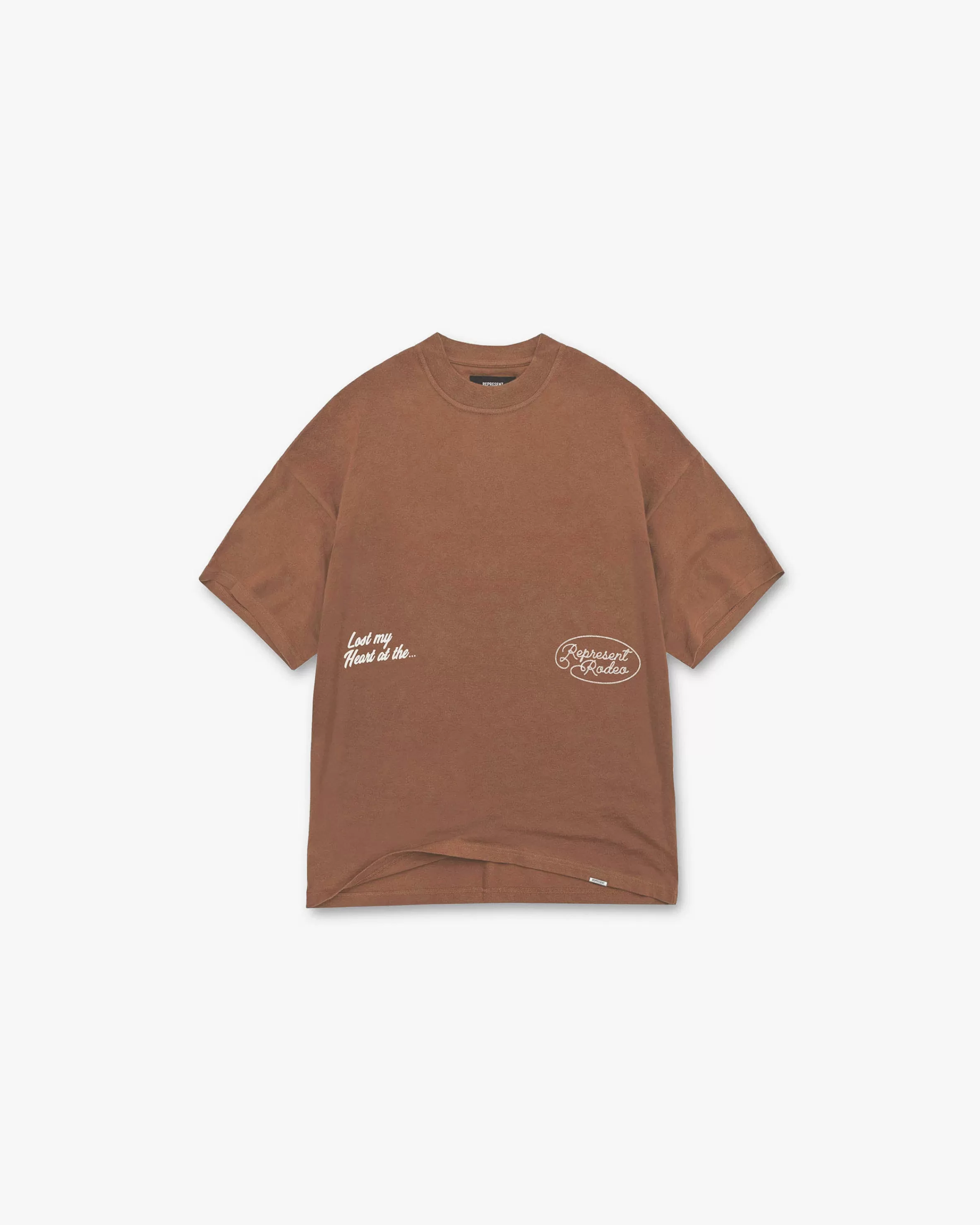 Chain Stitch Rodeo T-Shirt - Vintage Brown^Represent Sale