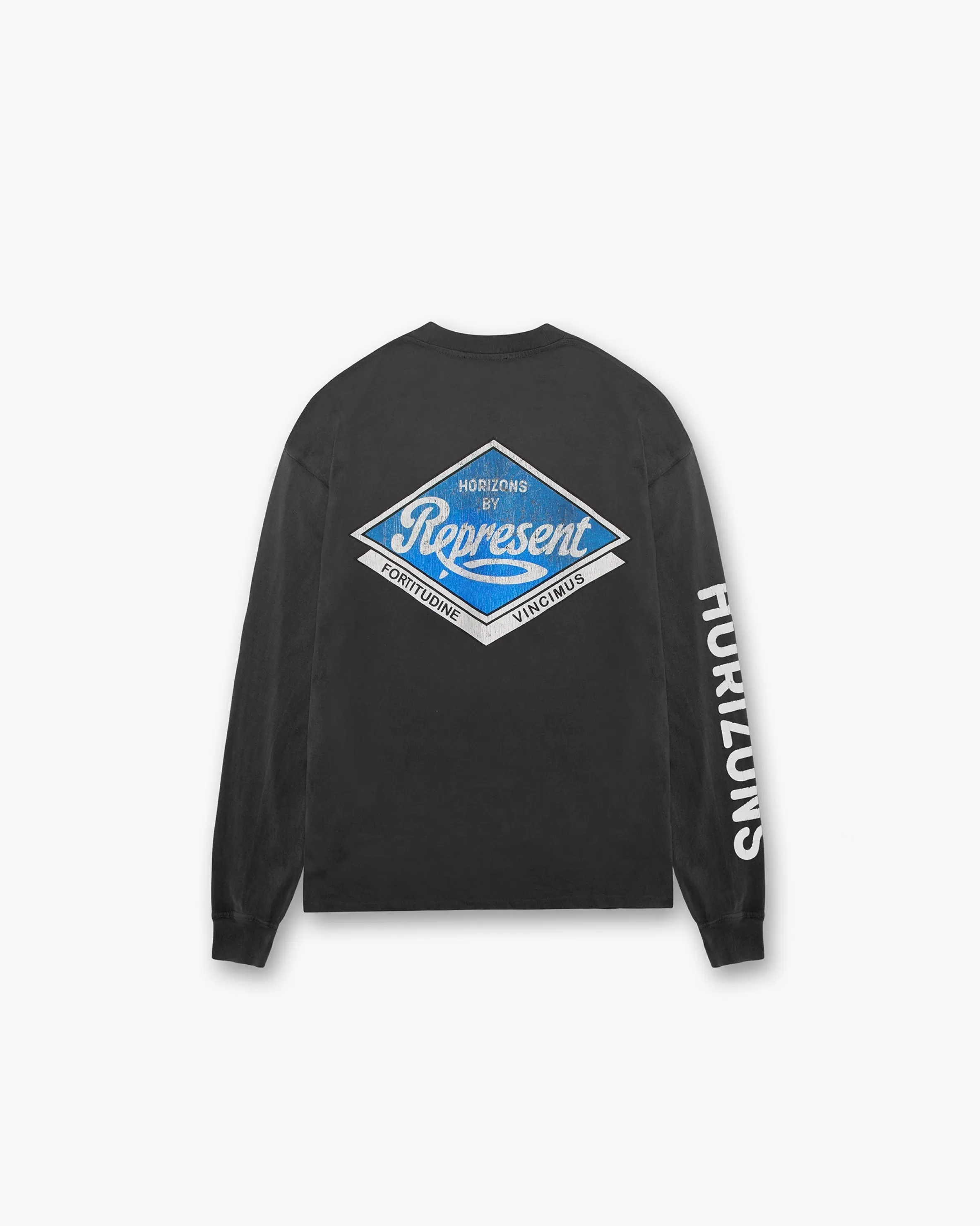 Classic Parts Long Sleeve T-Shirt - Aged Black^Represent Fashion