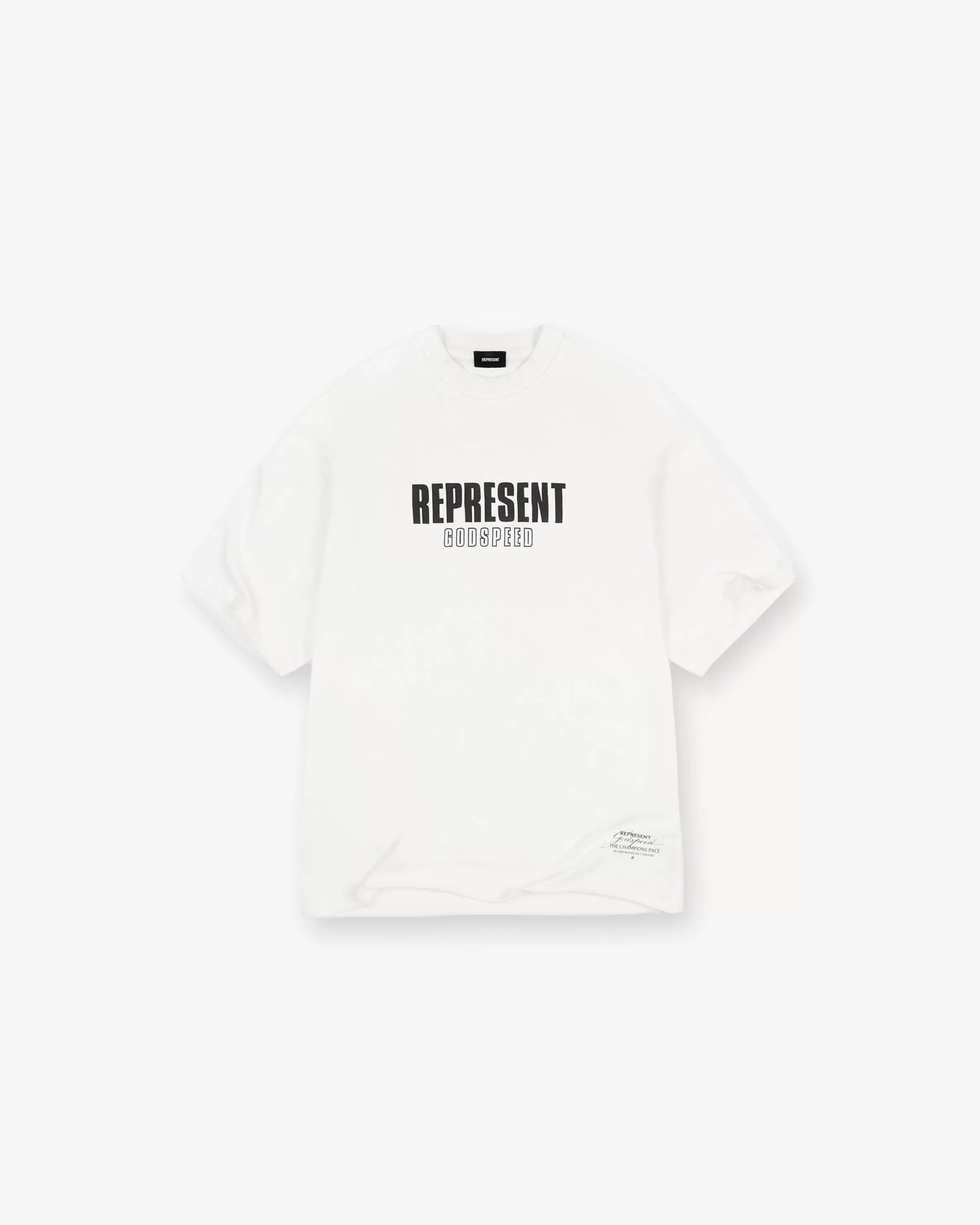 Godspeed T-Shirt - Flat White^Represent Cheap