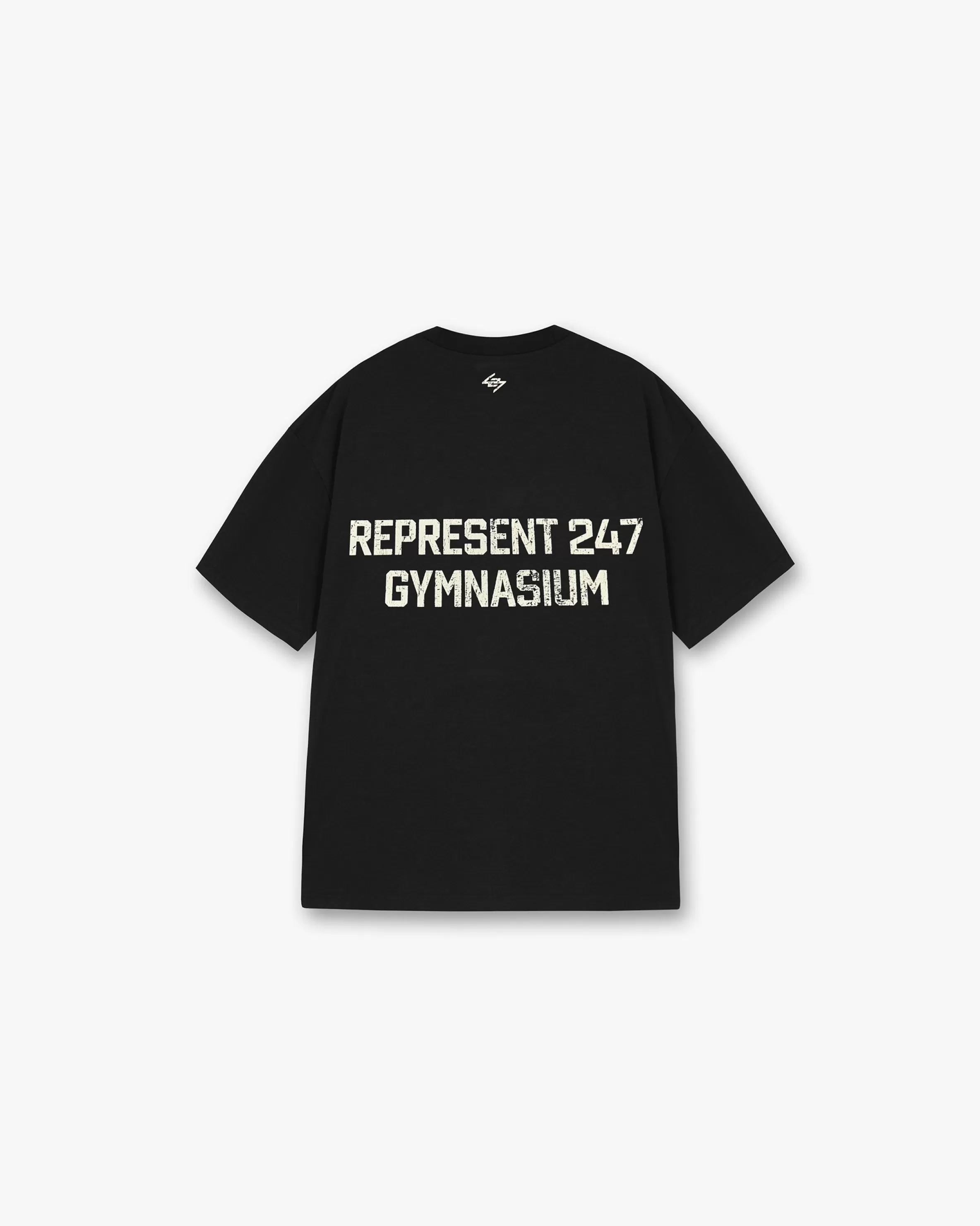 247 Gymnasium T-Shirt - Off Black^Represent Cheap