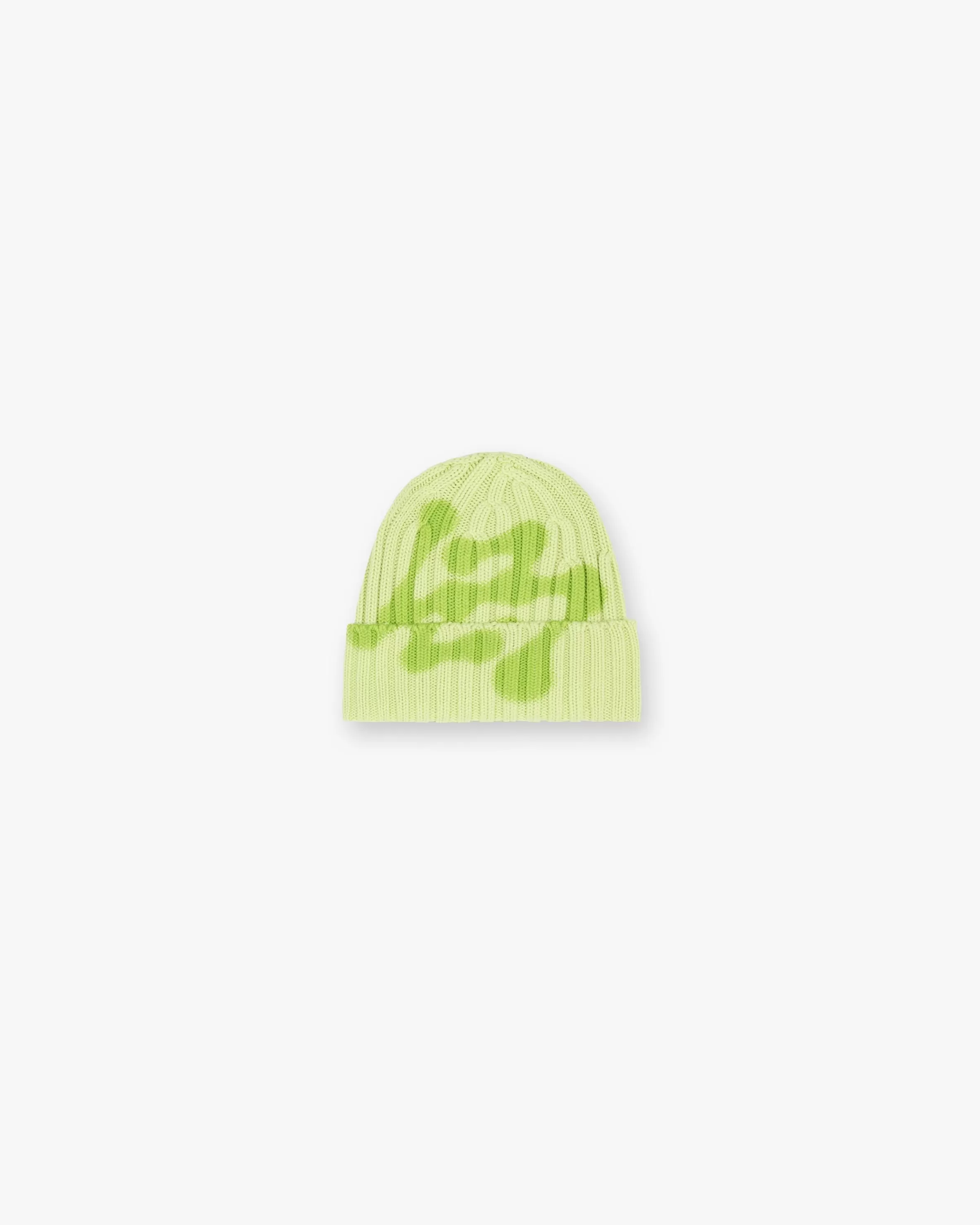 247 Heavy Rib Beanie - Shadow Lime^Represent Best Sale