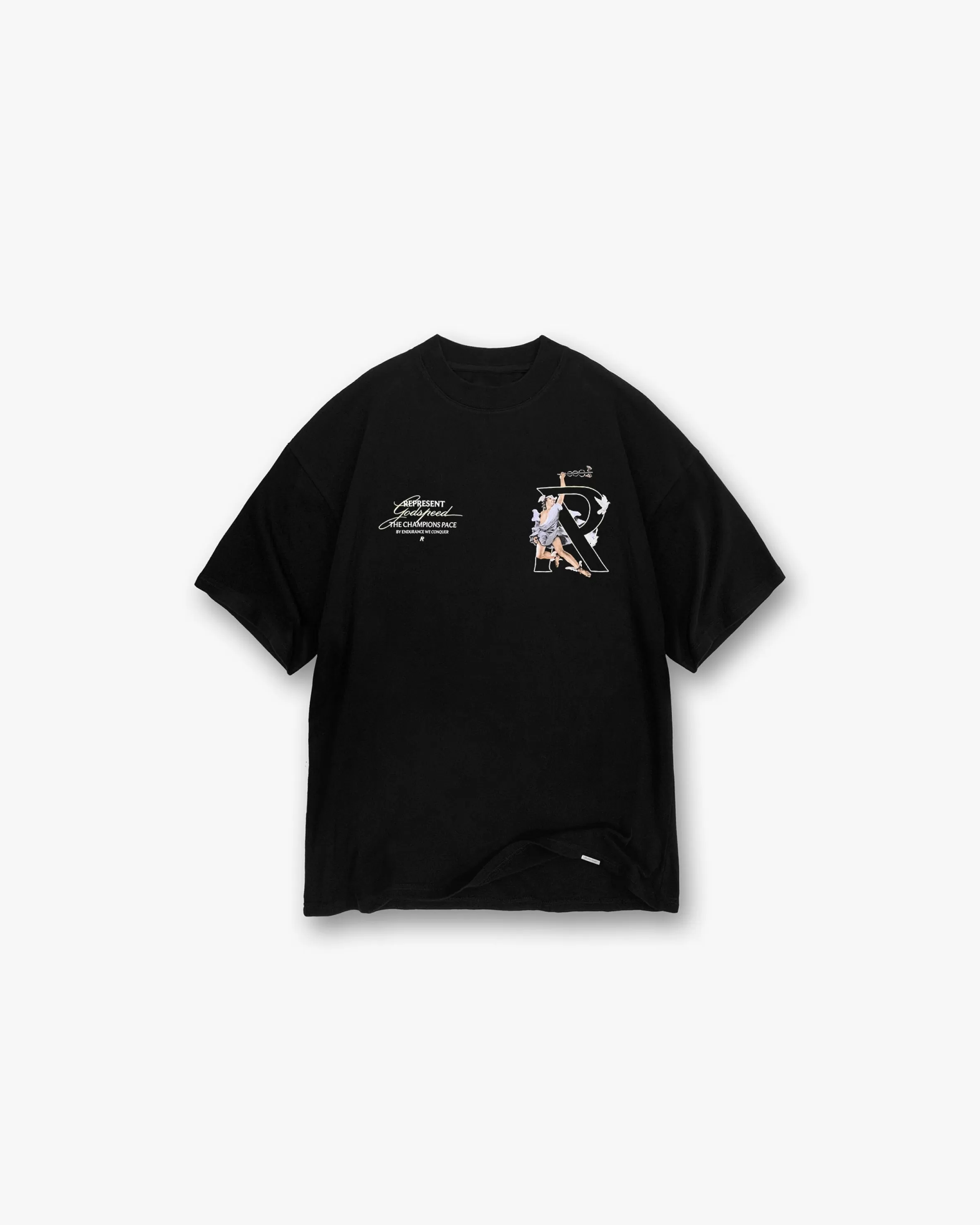 Hermes T-Shirt - Jet Black^Represent Store