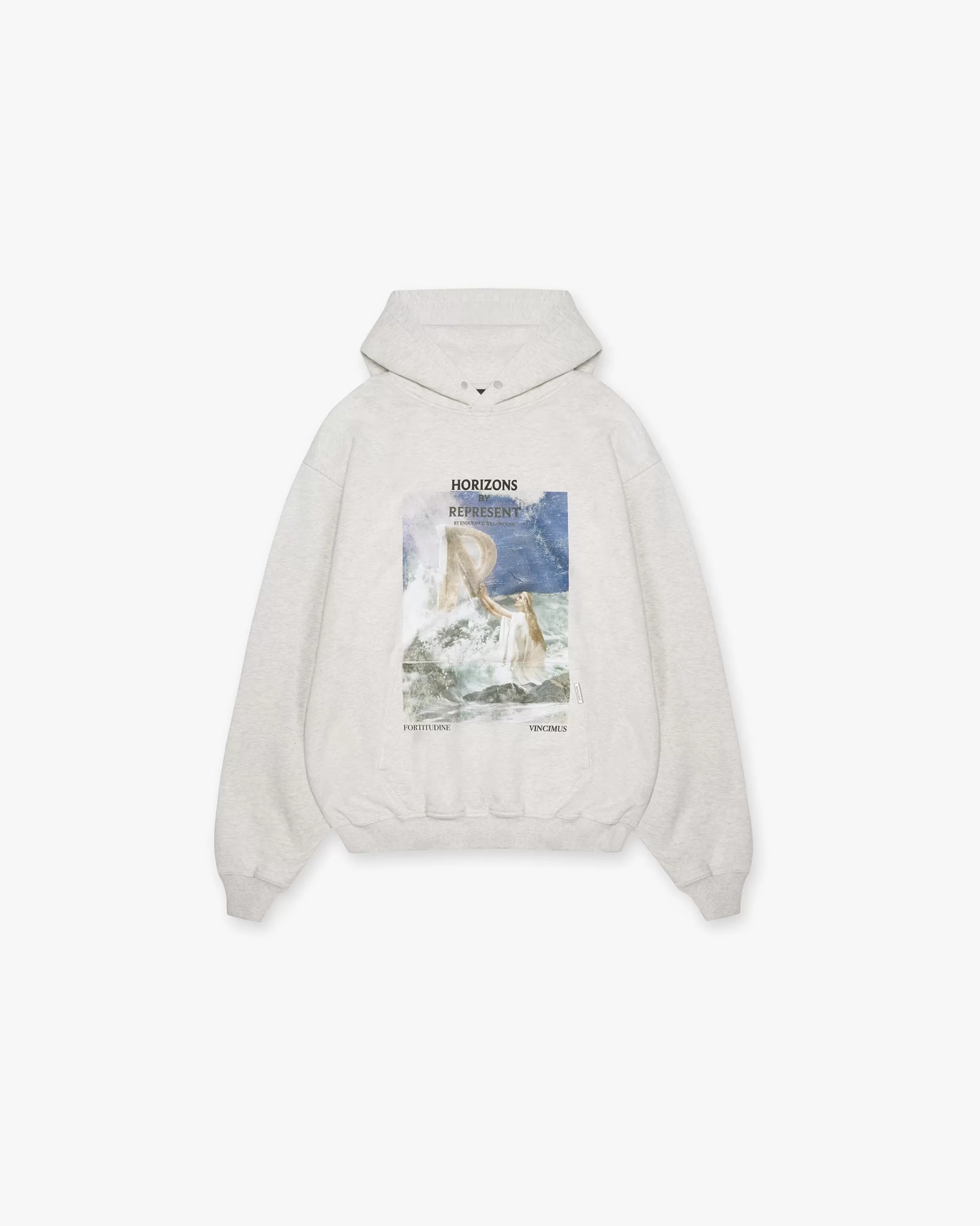 Higher Truth Hoodie - Cream Marl^Represent Clearance