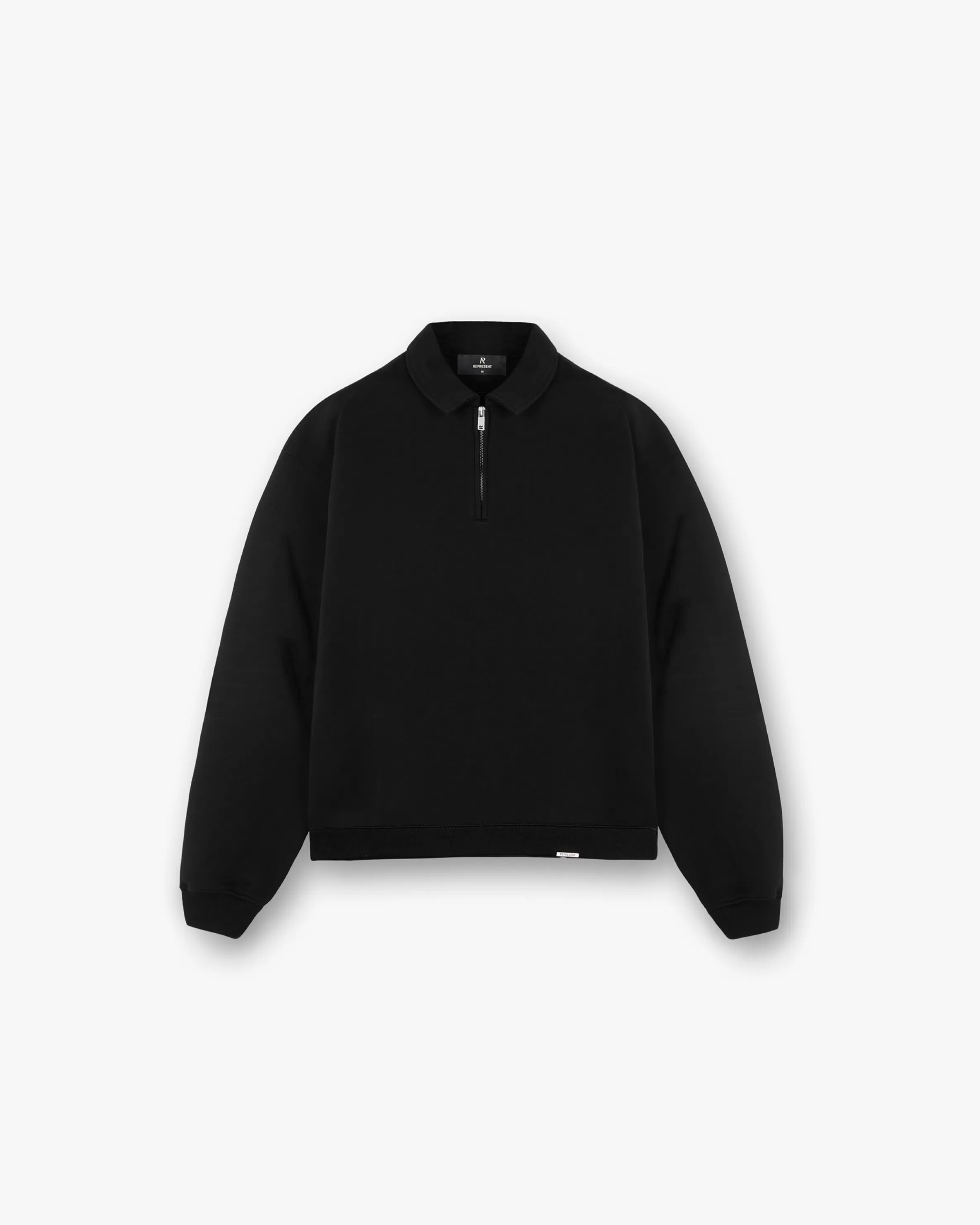 Initial Boxy Quarter Zip -^Represent Cheap