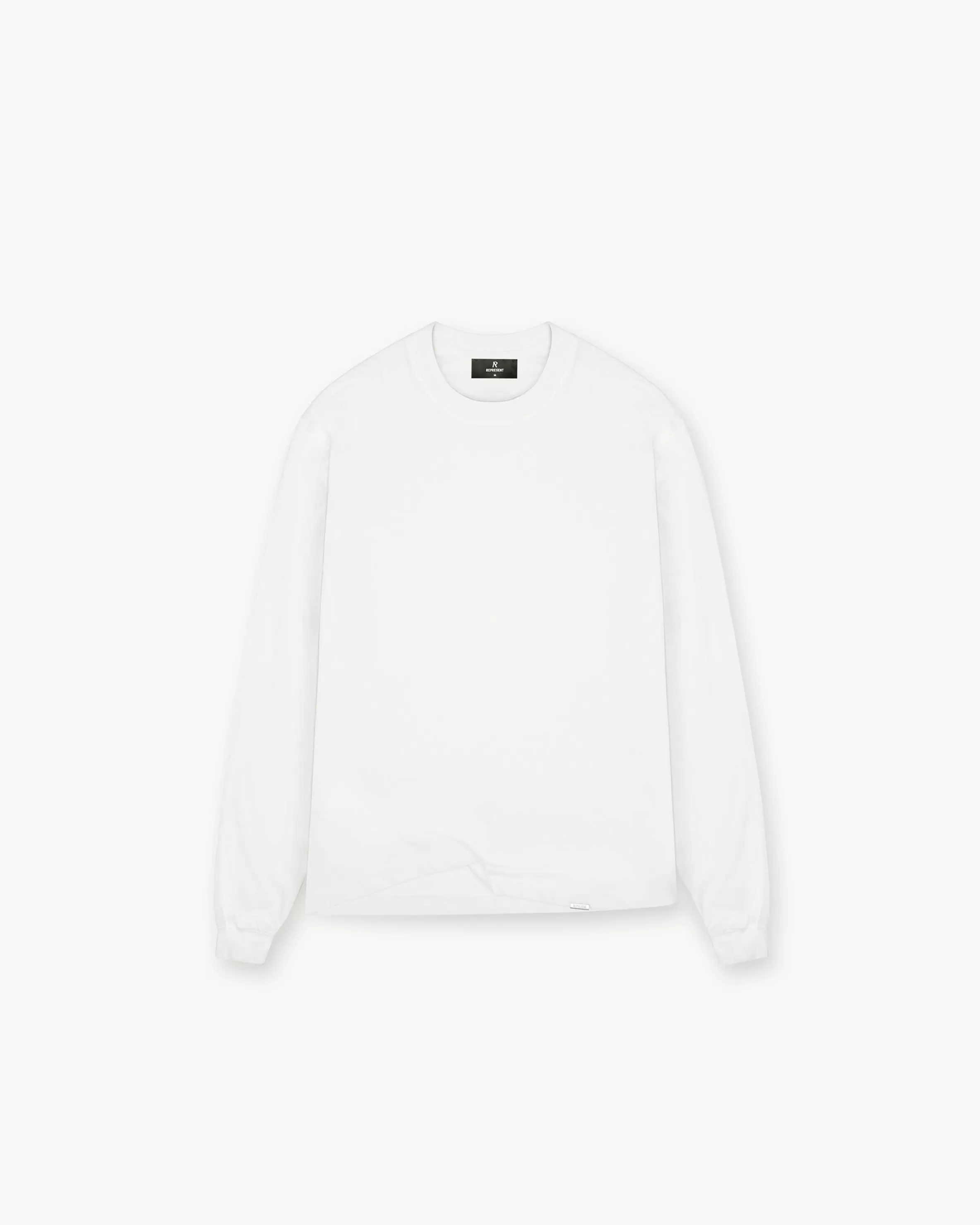 Initial Long Sleeve T-Shirt - Flat White^Represent Best