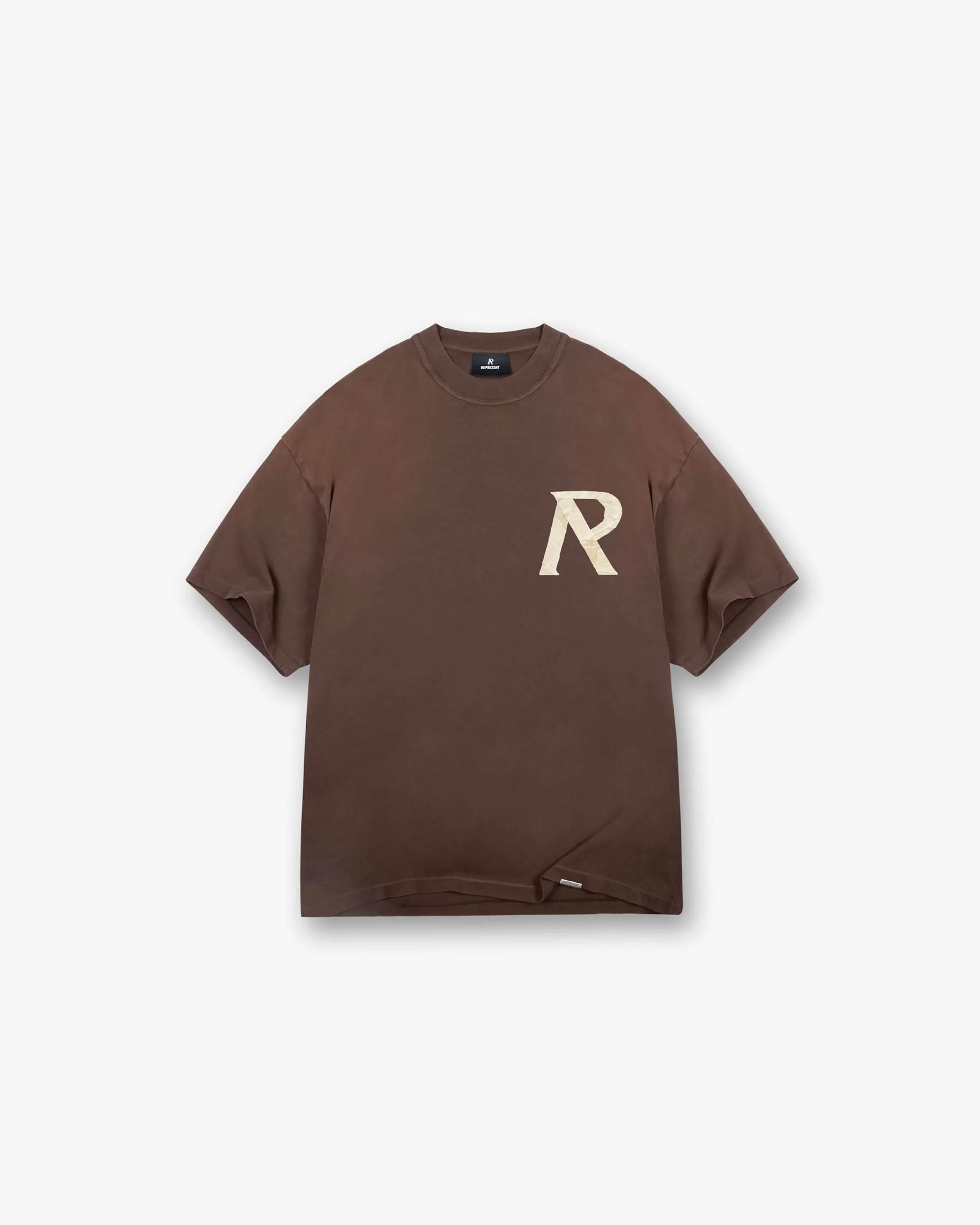 Masking Tape Initial T-Shirt -^Represent Clearance