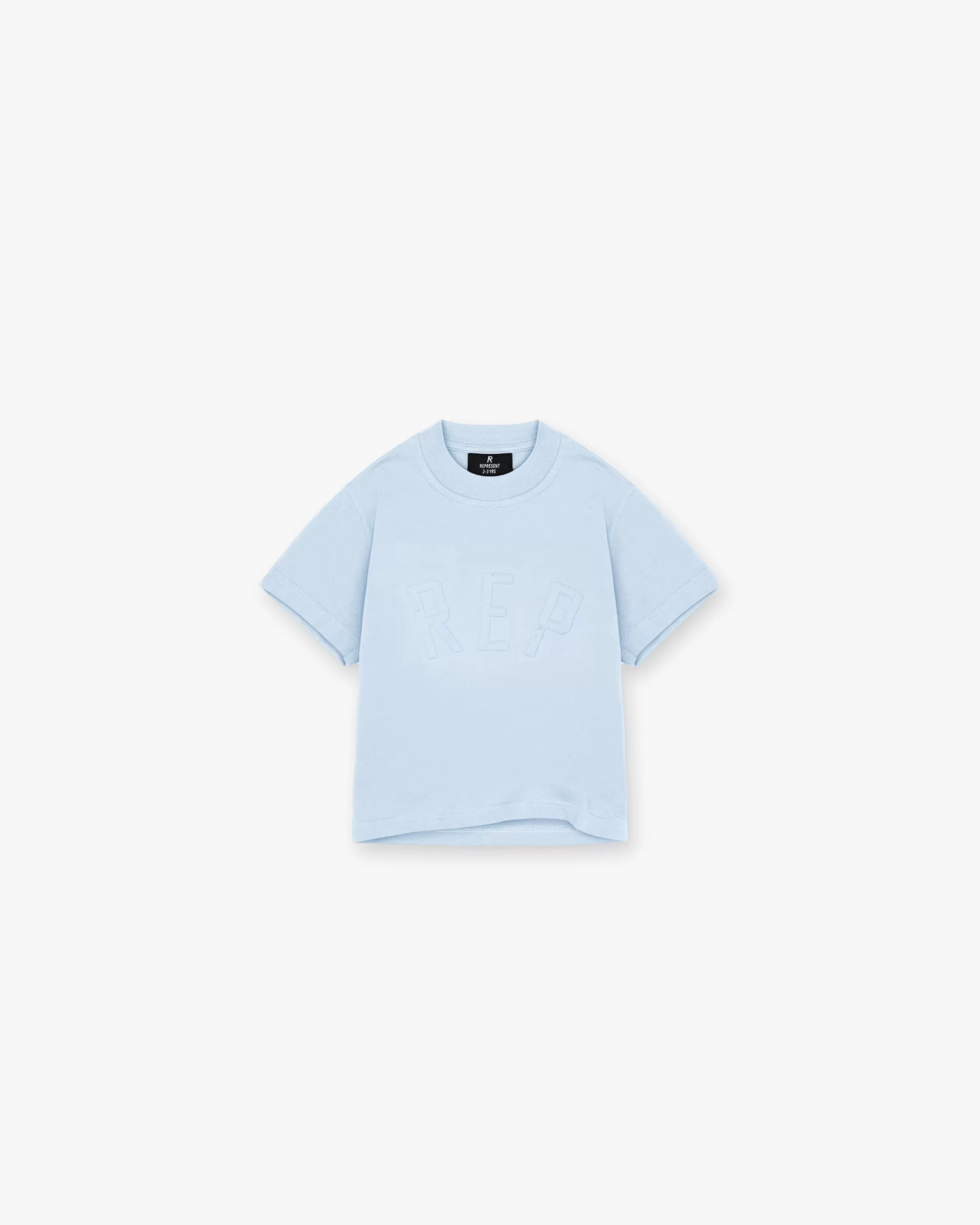 Mini Rep Applique T-Shirt - Powder Blue^Represent Discount