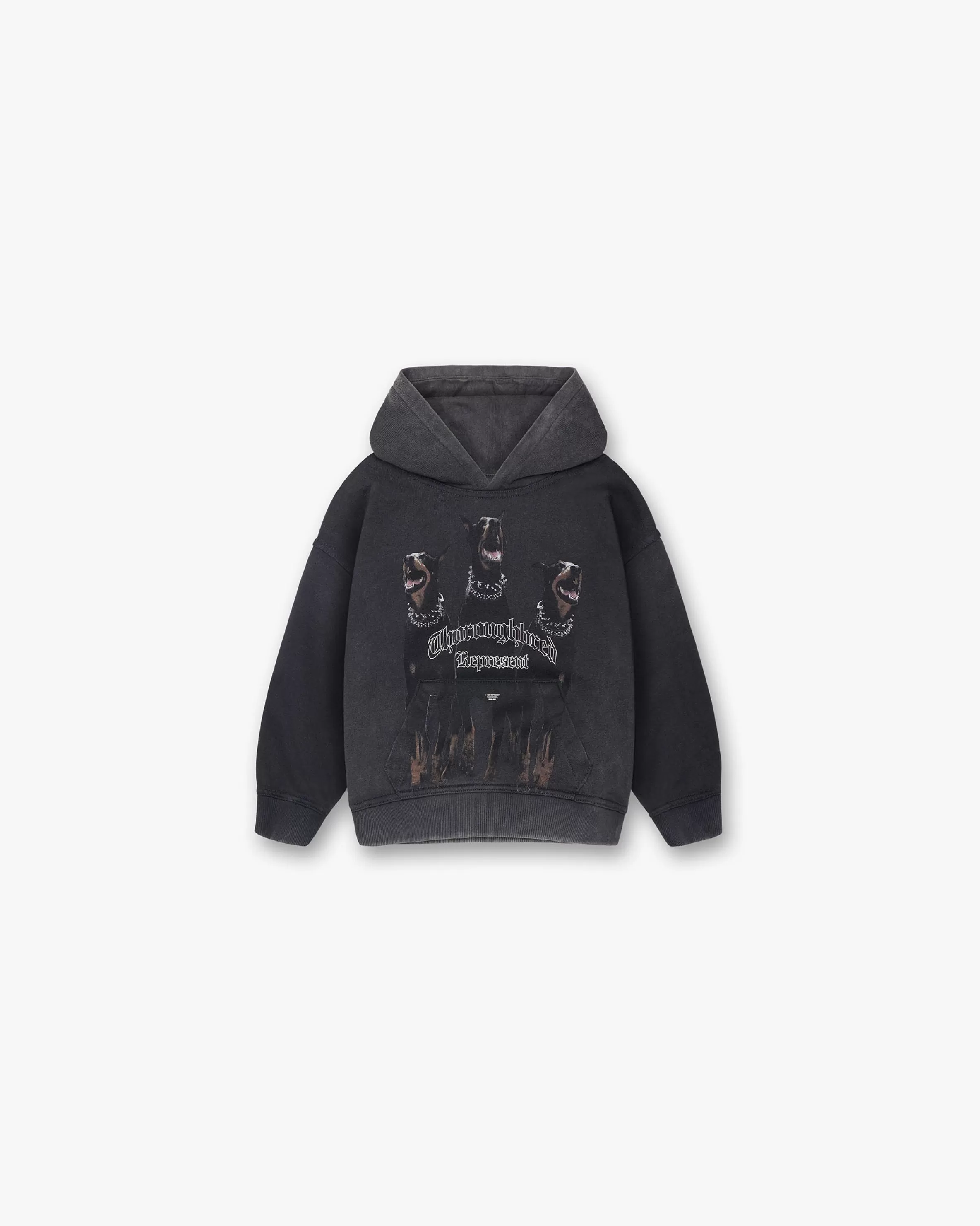 Mini Thoroughbred Hoodie - Vintage Black^Represent Outlet