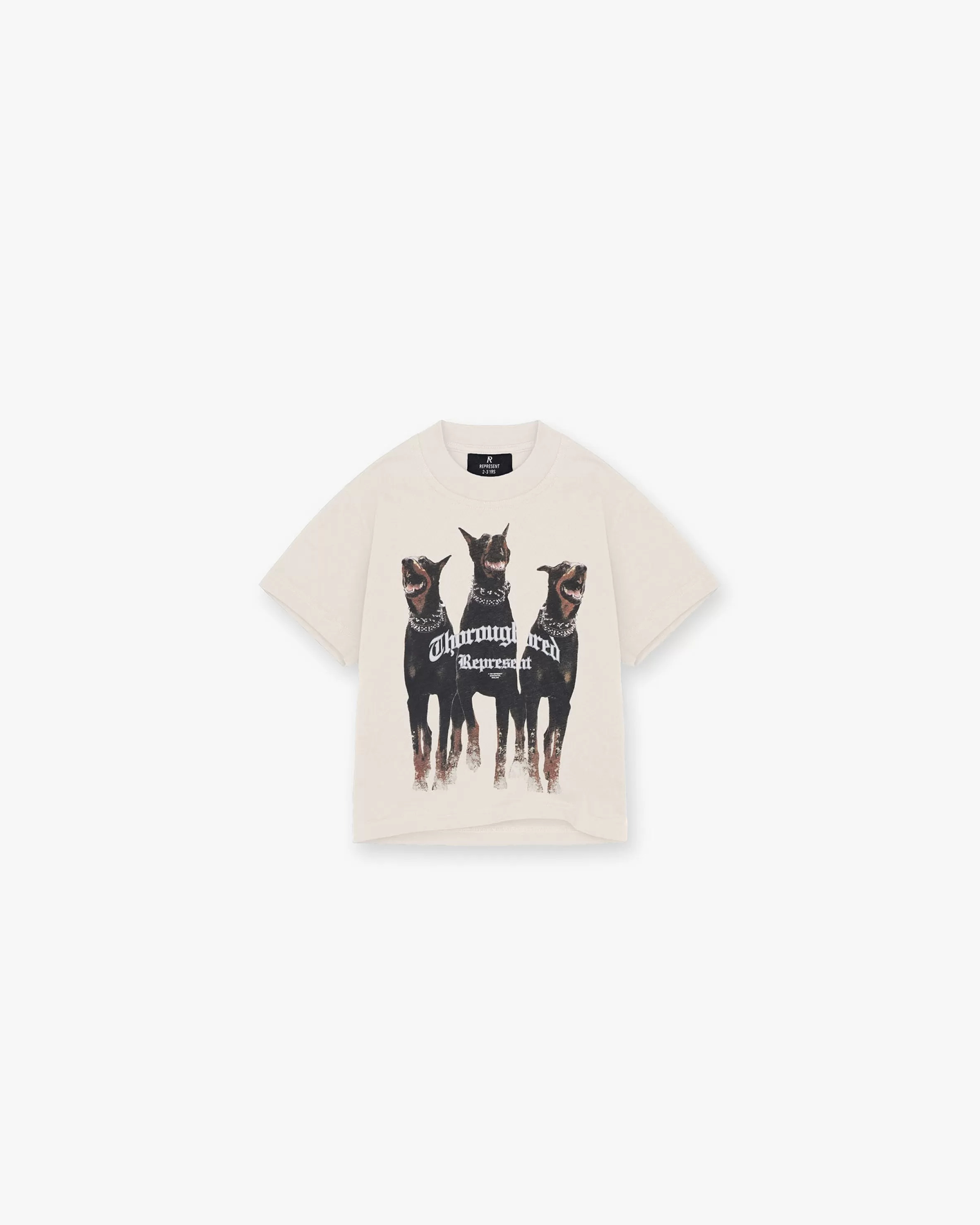 Mini Thoroughbred T-Shirt - Vintage White^Represent Cheap
