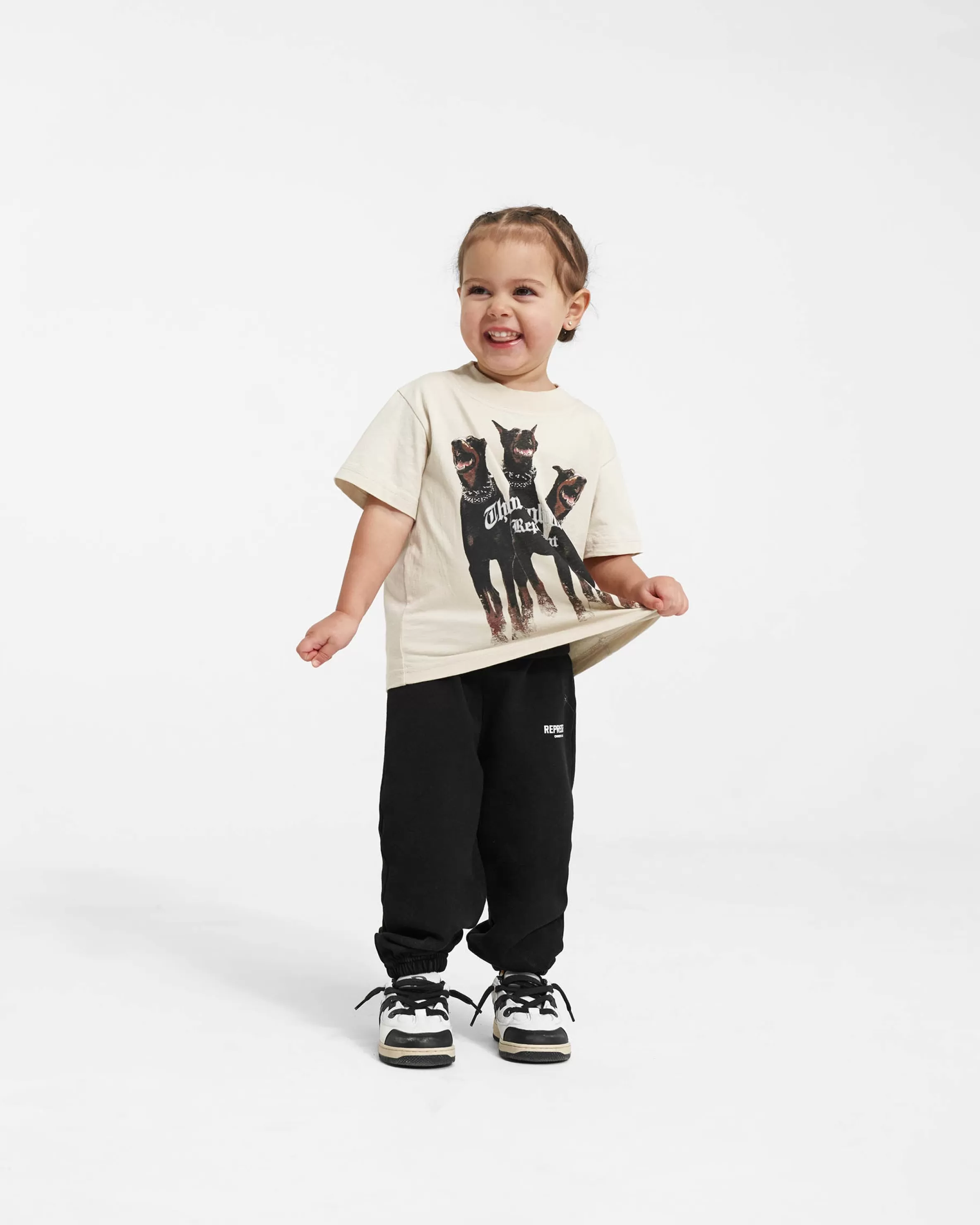 Mini Thoroughbred T-Shirt - Vintage White^Represent Cheap