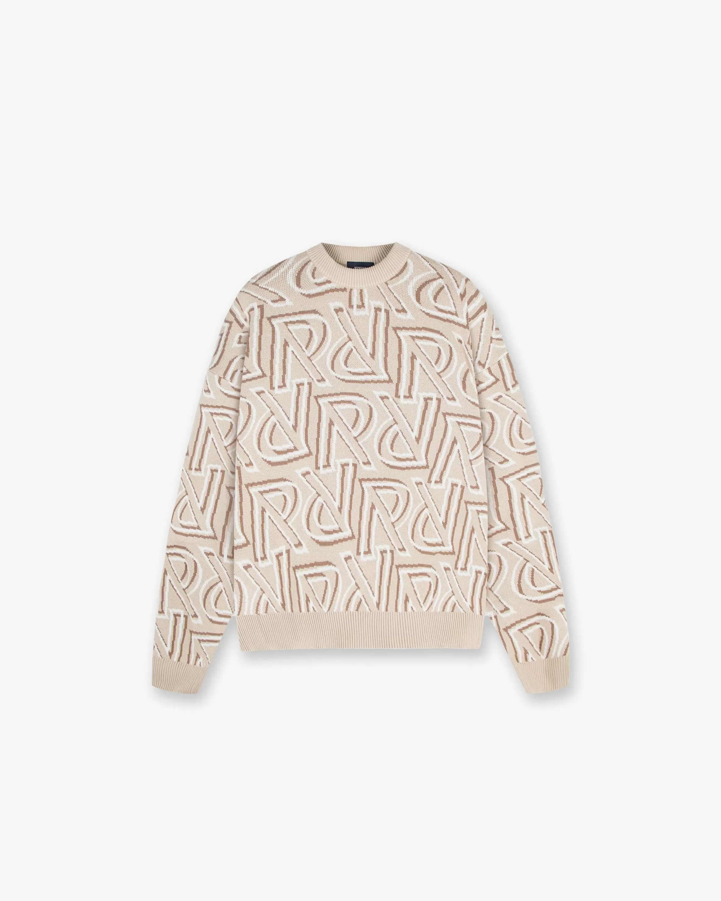 Monogram Knit Sweater -^Represent Outlet