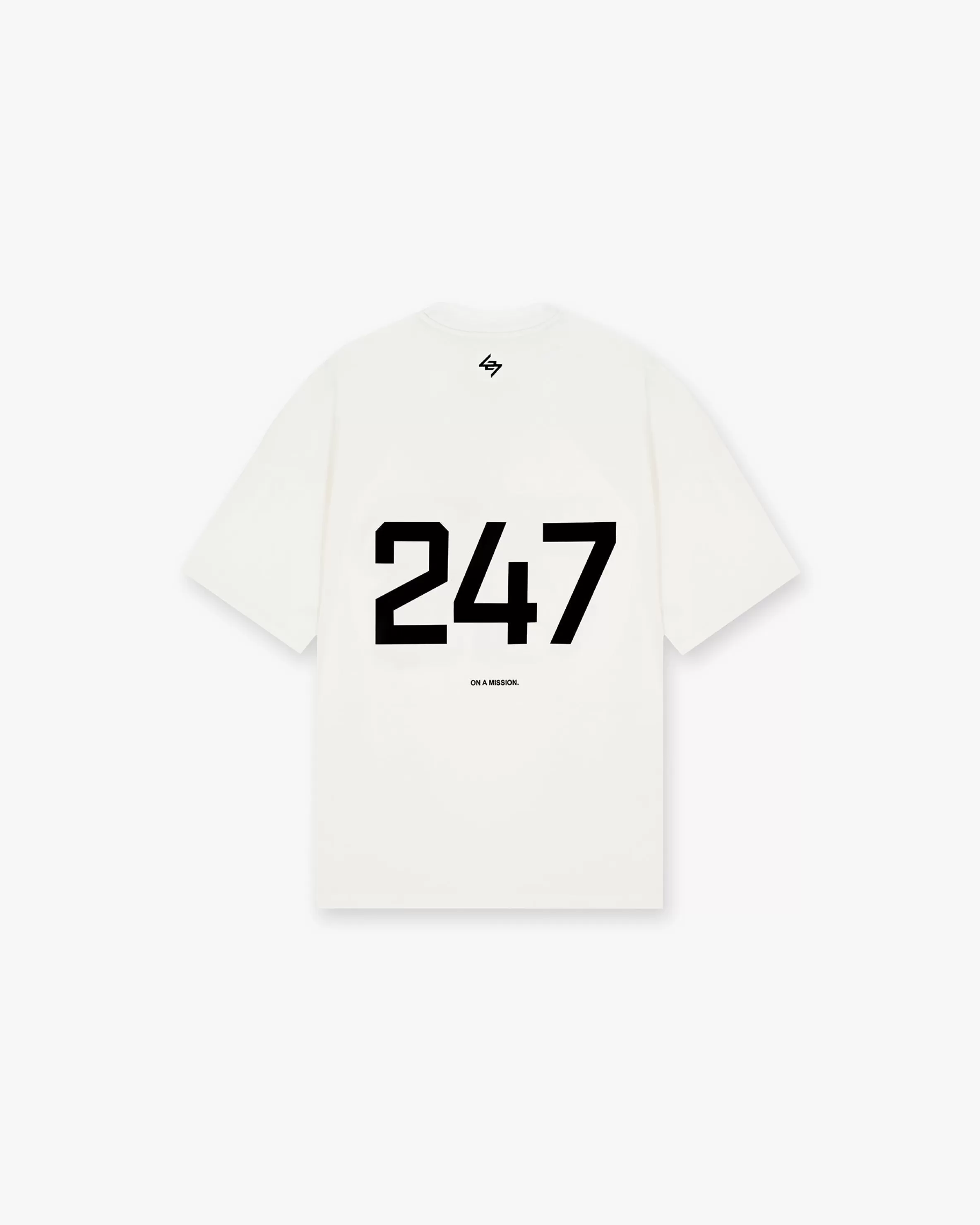 247 Oversized T-Shirt - Flat White^Represent New