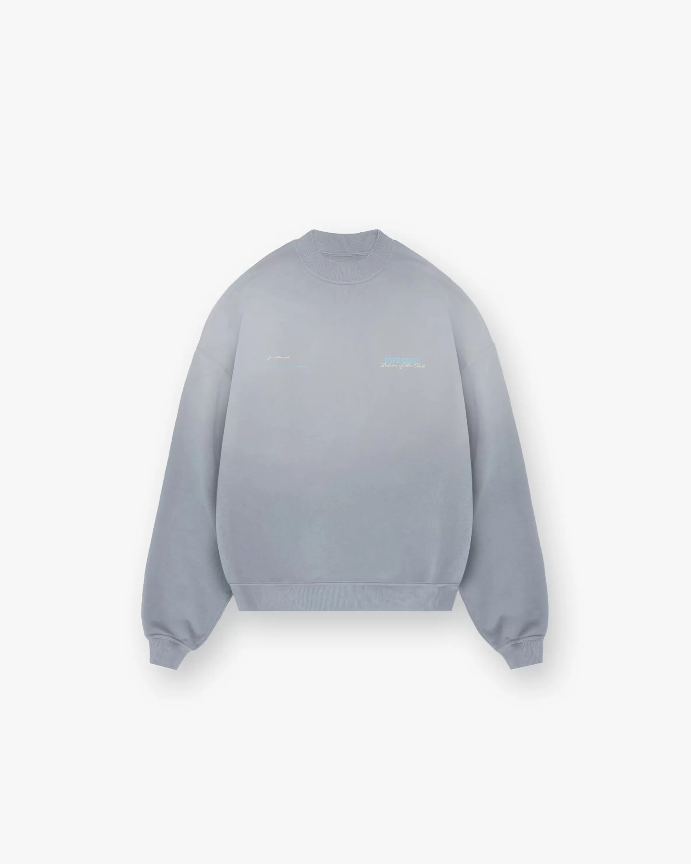 Patron Of The Club Sweater - Washed Grey^Represent New