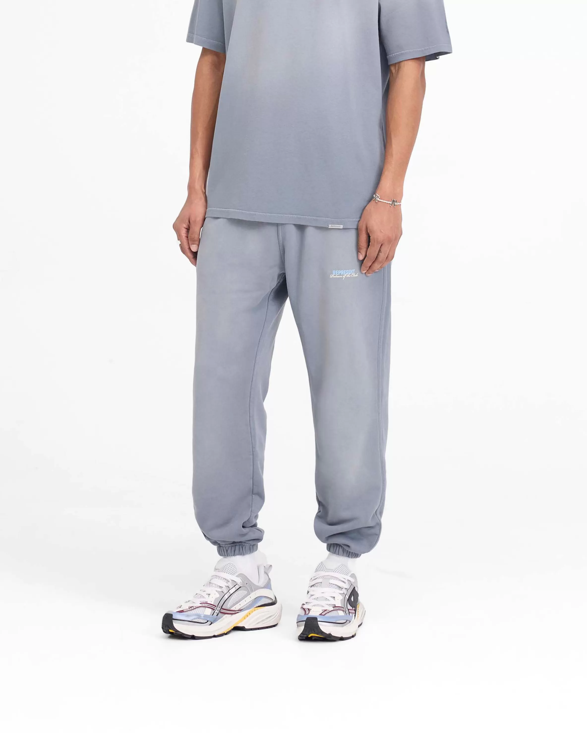 Patron Of The Club Sweatpant - Washed Grey^Represent Clearance