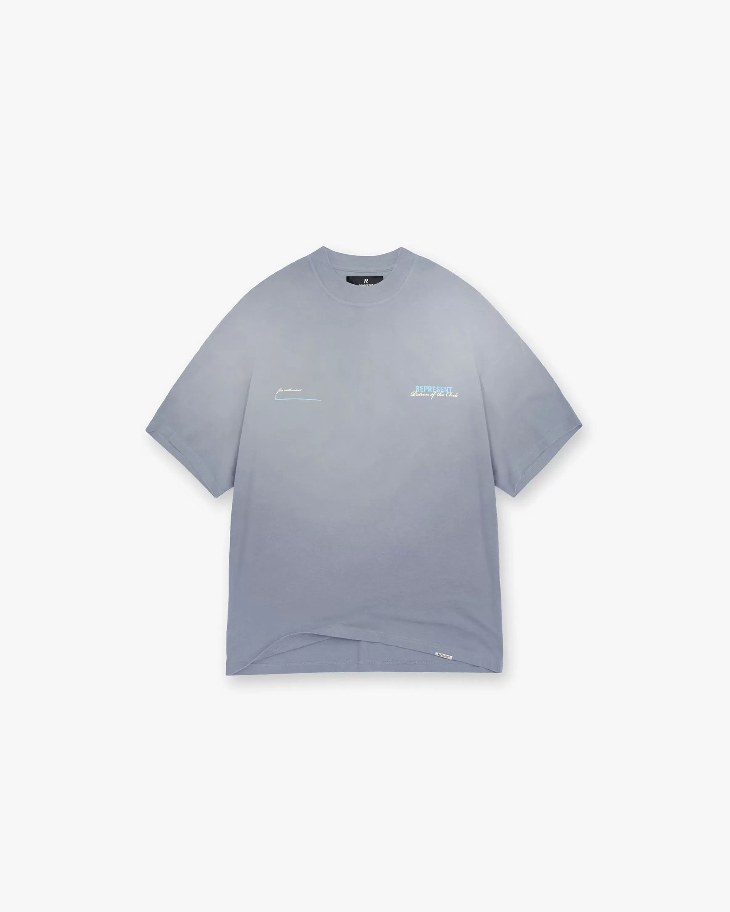 Patron Of The Club T-Shirt - Washed Grey^Represent Discount