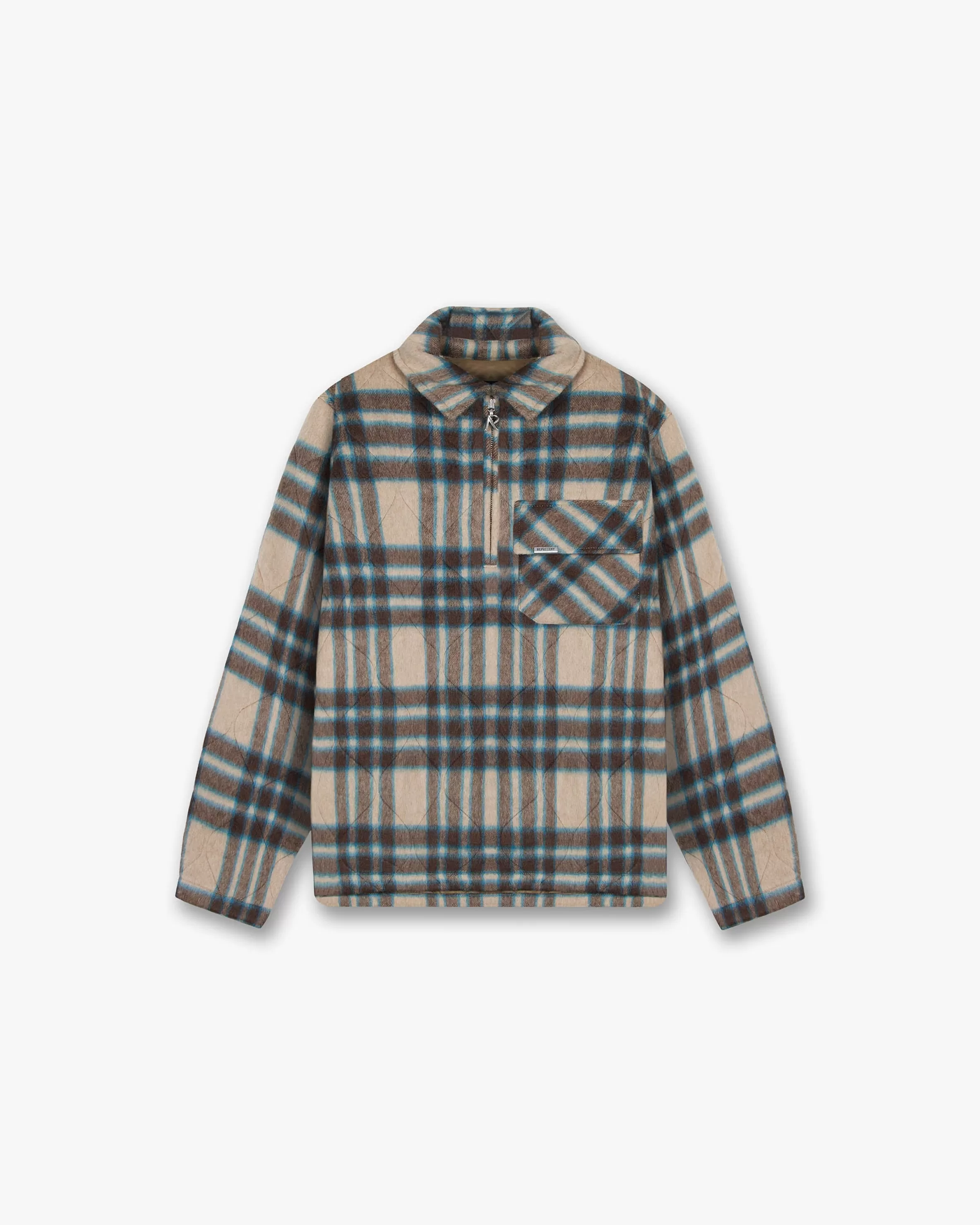 Pullover Shirt - Brown Check^Represent Sale