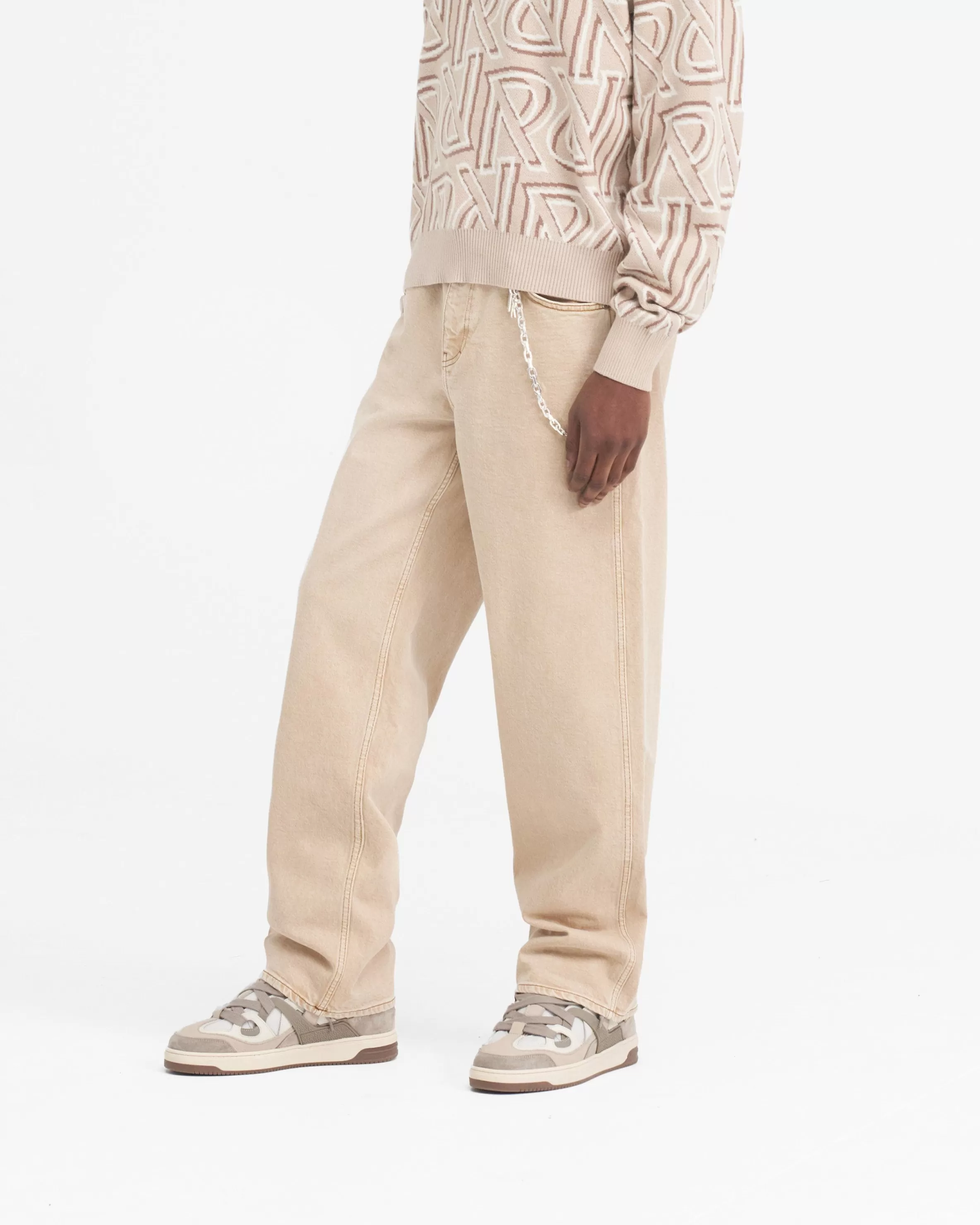 R3 Baggy Denim - Dirt Cashmere^Represent Store