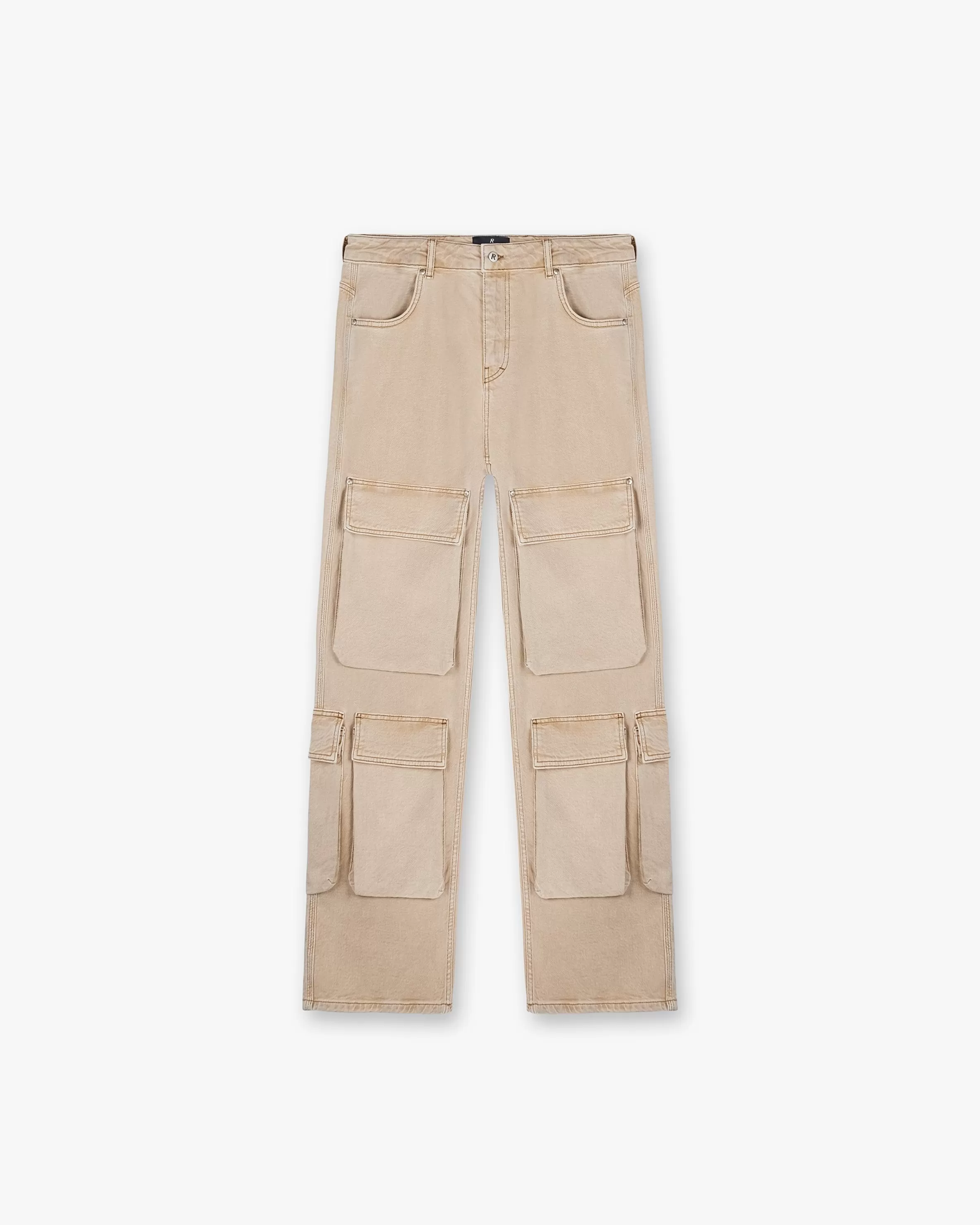 R3Ca Cargo Denim - Dirt Cashmere^Represent Clearance