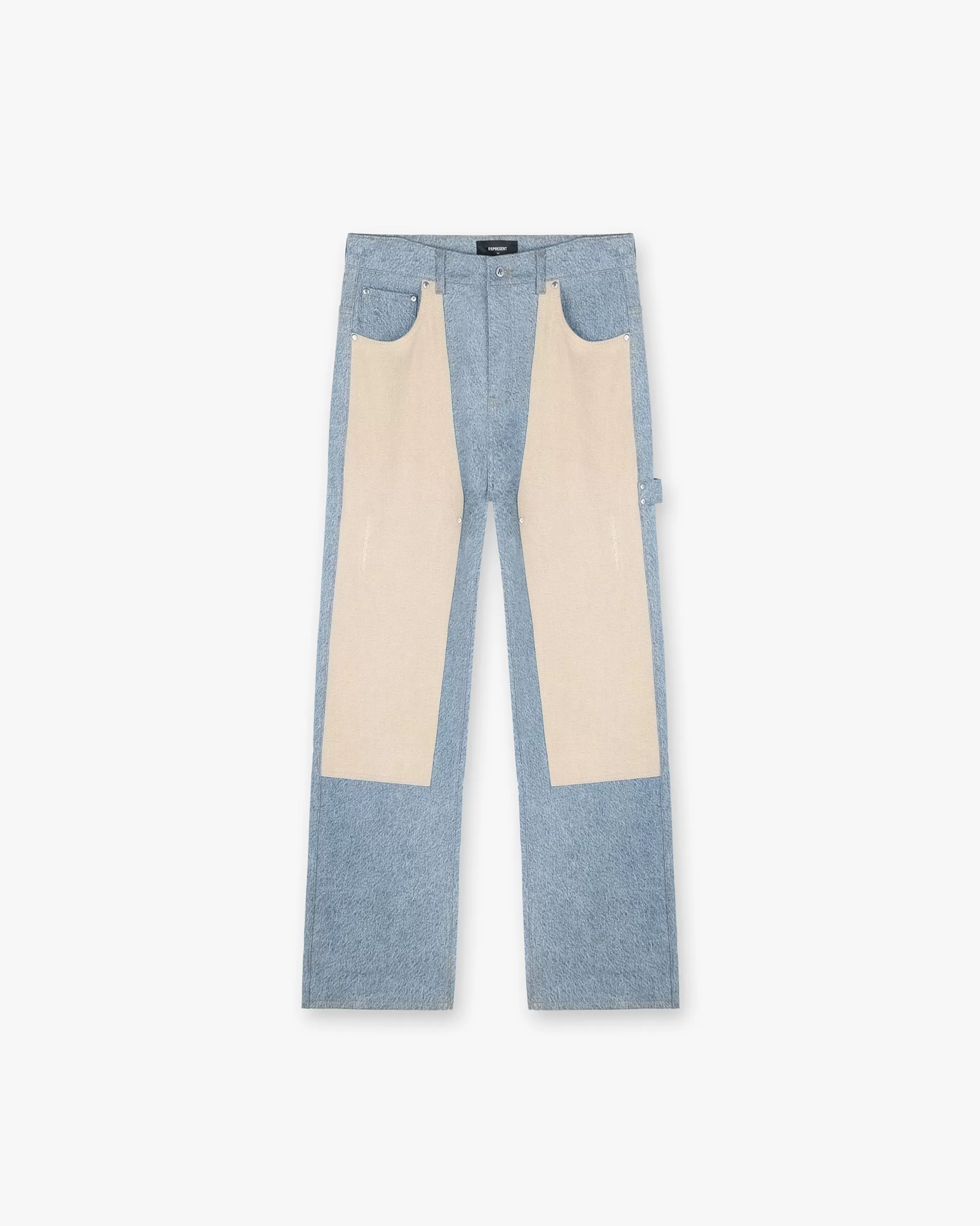 R3C-V2 Colour Block Carpenter Denim -^Represent Sale