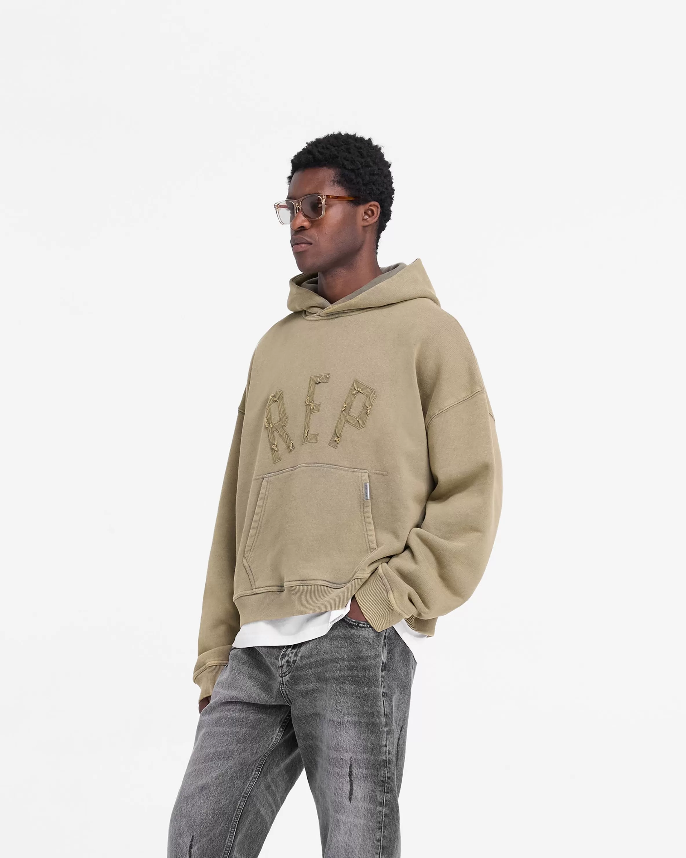 Rep Applique Hoodie -^Represent Best Sale