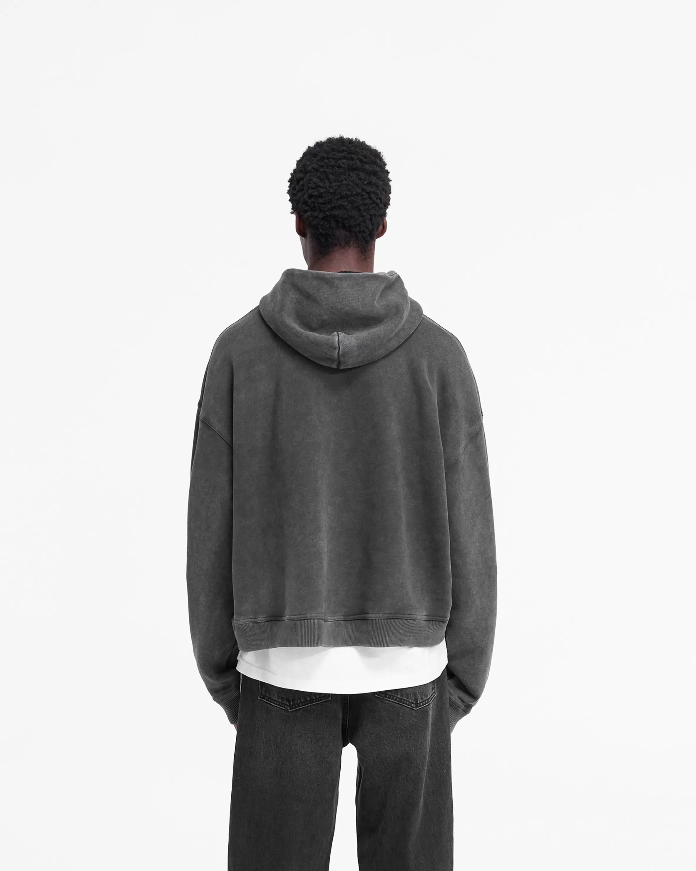 Rep Applique Hoodie - Vintage Black^Represent Shop