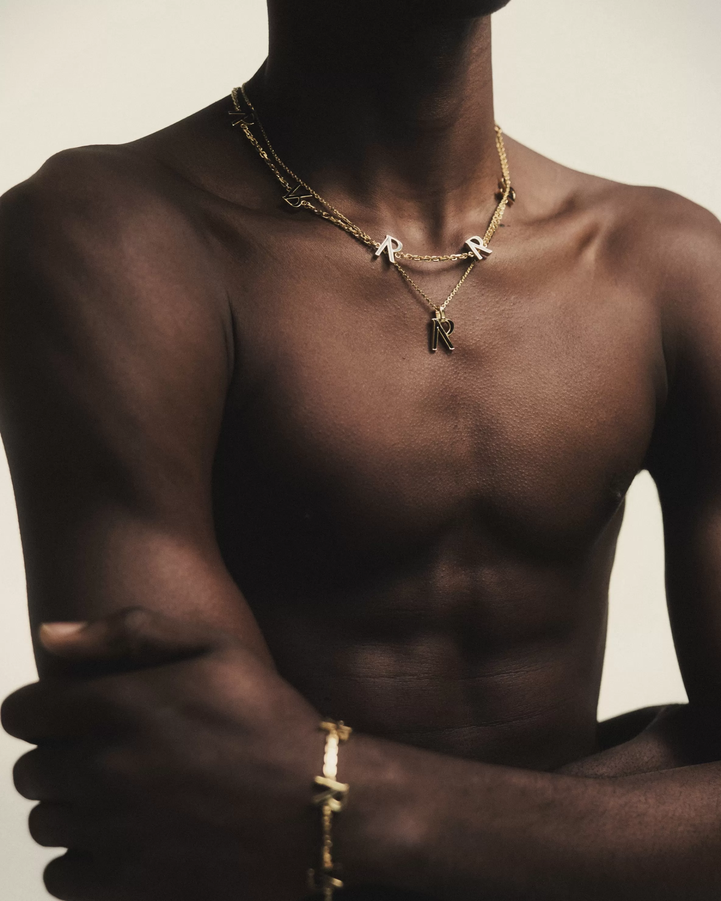 Enamel Chain - Gold Plated^Represent Clearance