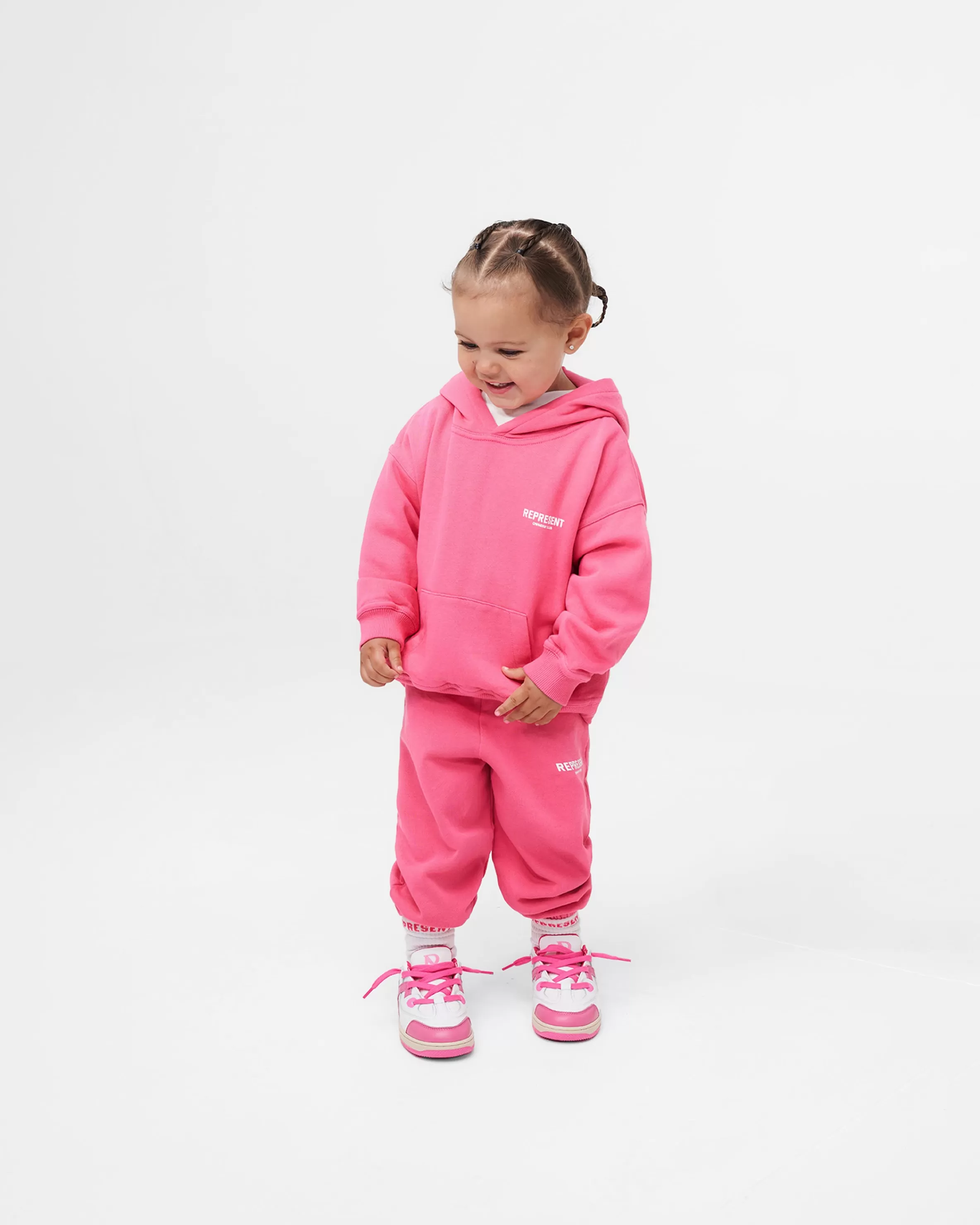 Mini Owners Club Sweatpants - Bubblegum Pink^Represent Online