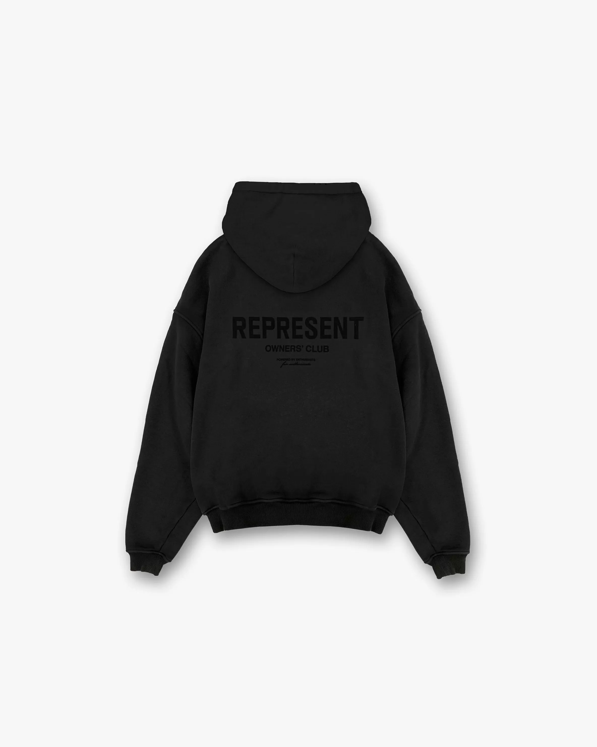 Owners Club Flocked Hoodie -^Represent Online