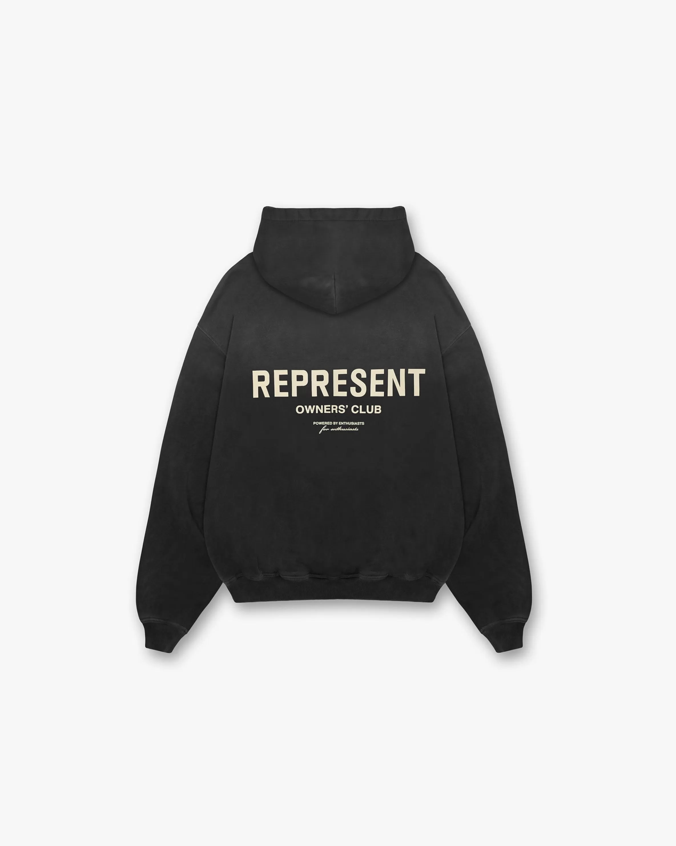 Owners Club Hoodie - Aged Black^Represent Outlet