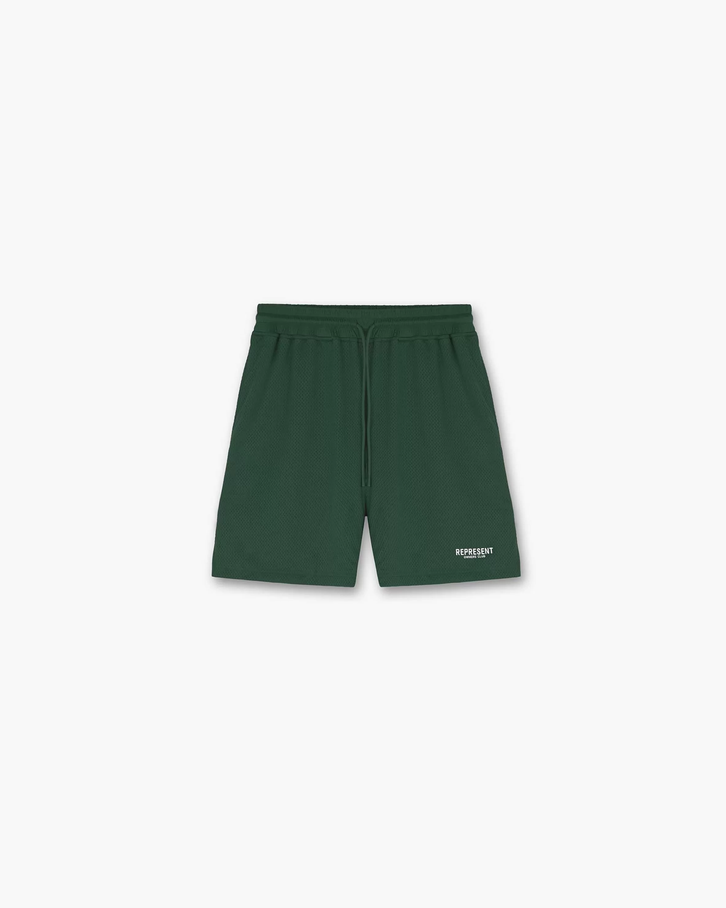 Owners Club Mesh Shorts - Racing Green^Represent Cheap