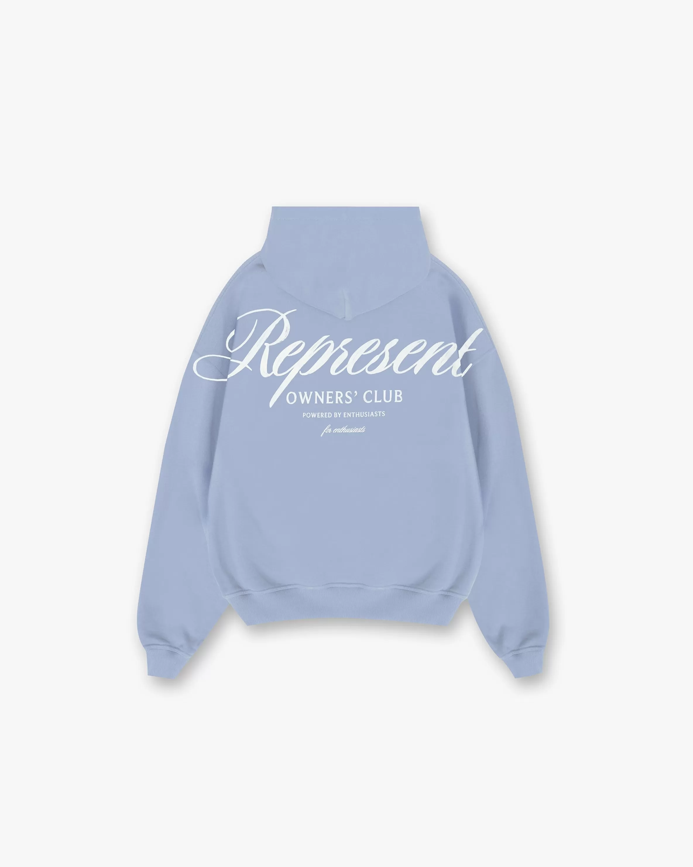 Owners Club Script Hoodie - Dusty Blue^Represent Flash Sale