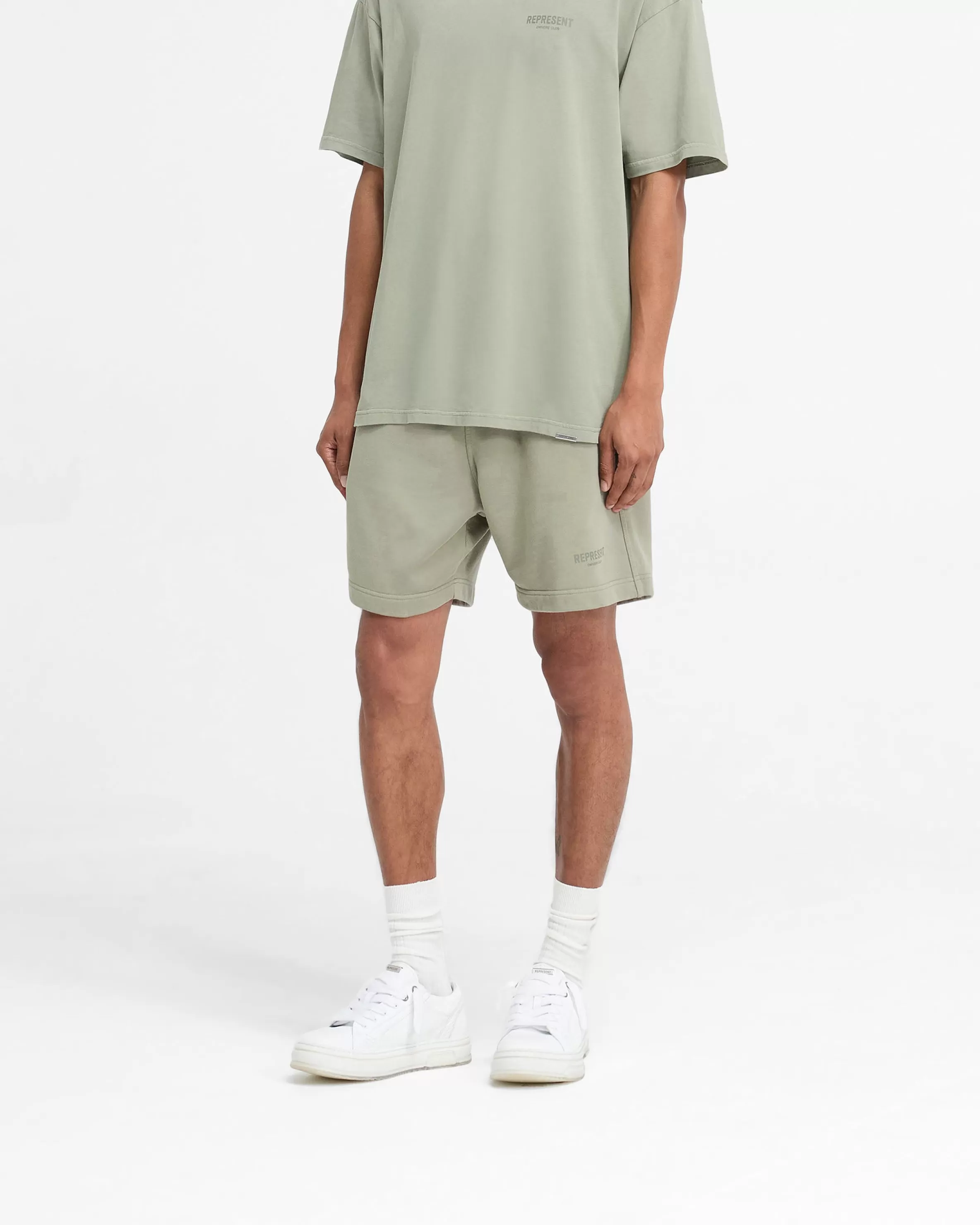 Owners Club Shorts - Pastel Green^Represent Online