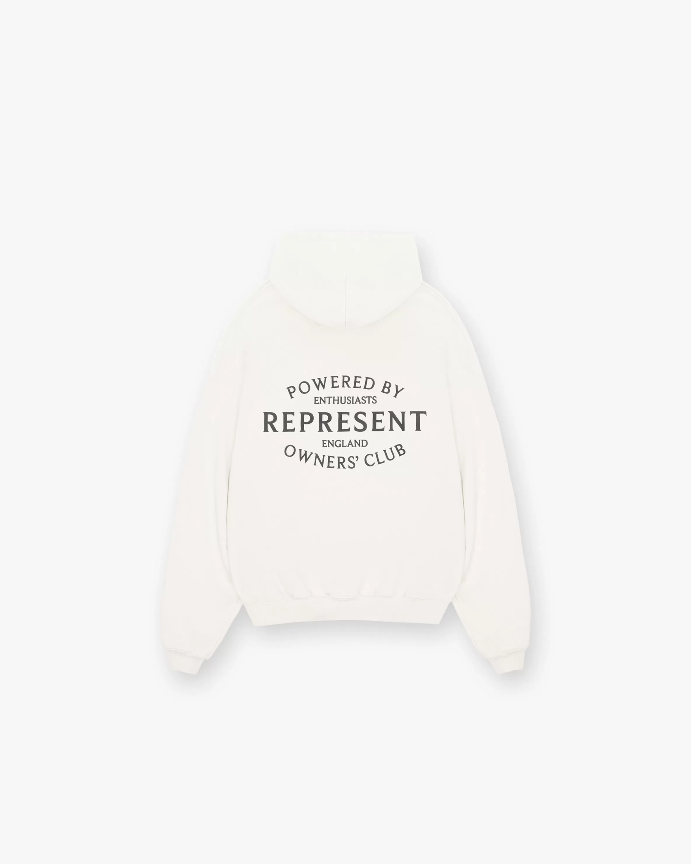 Owners Club Stamp Hoodie - Flat White^Represent Best