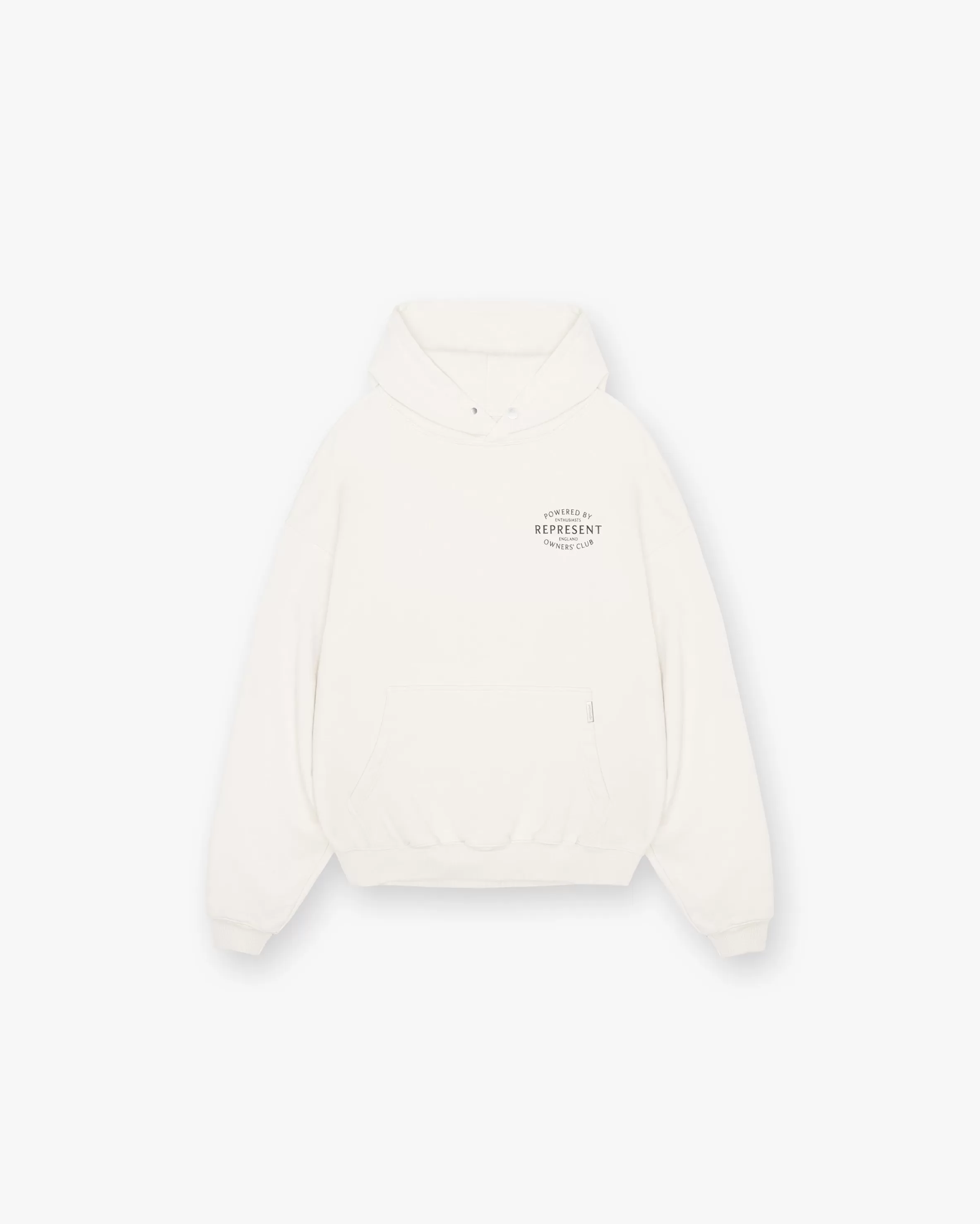 Owners Club Stamp Hoodie - Flat White^Represent Best