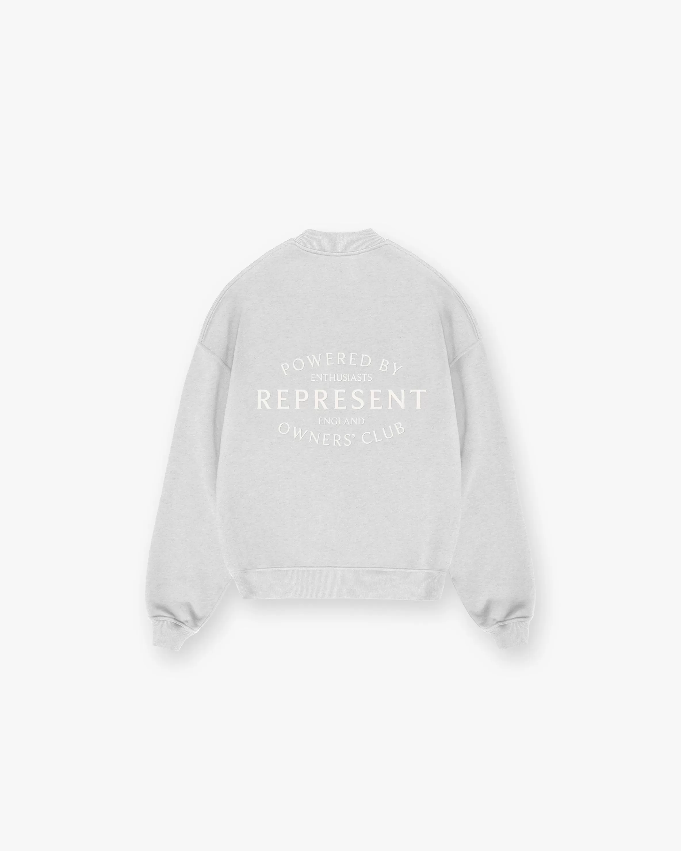 Owners Club Stamp Sweater - Ash Grey^Represent Hot