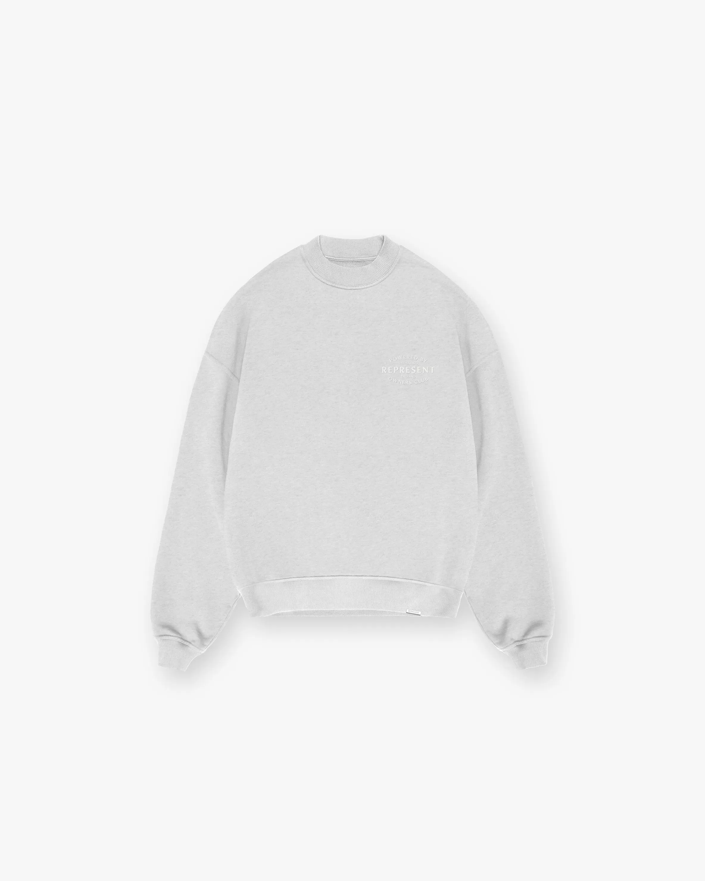 Owners Club Stamp Sweater - Ash Grey^Represent Hot