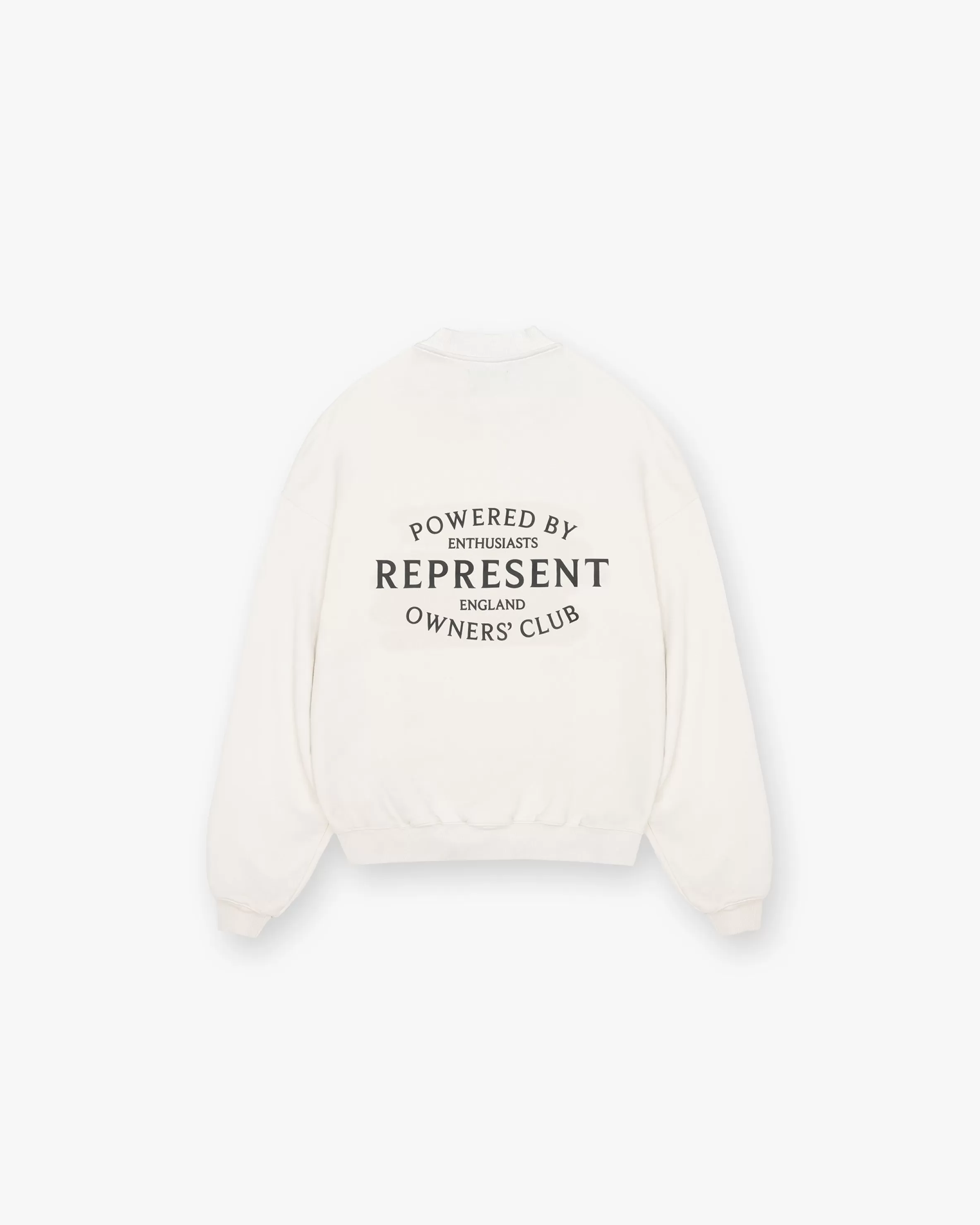 Owners Club Stamp Sweater - Flat White^Represent Sale