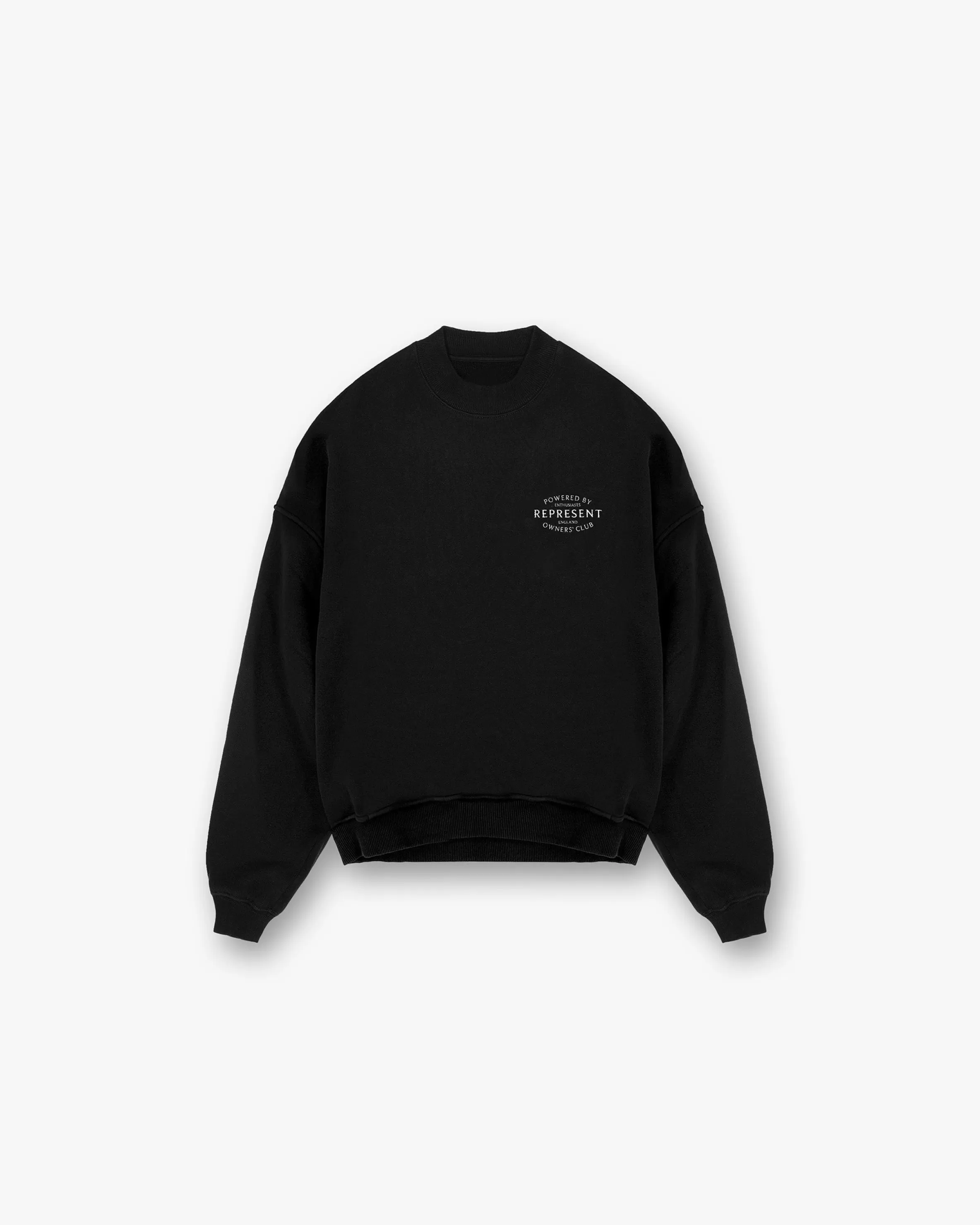 Owners Club Stamp Sweater - Jet Black^Represent Cheap