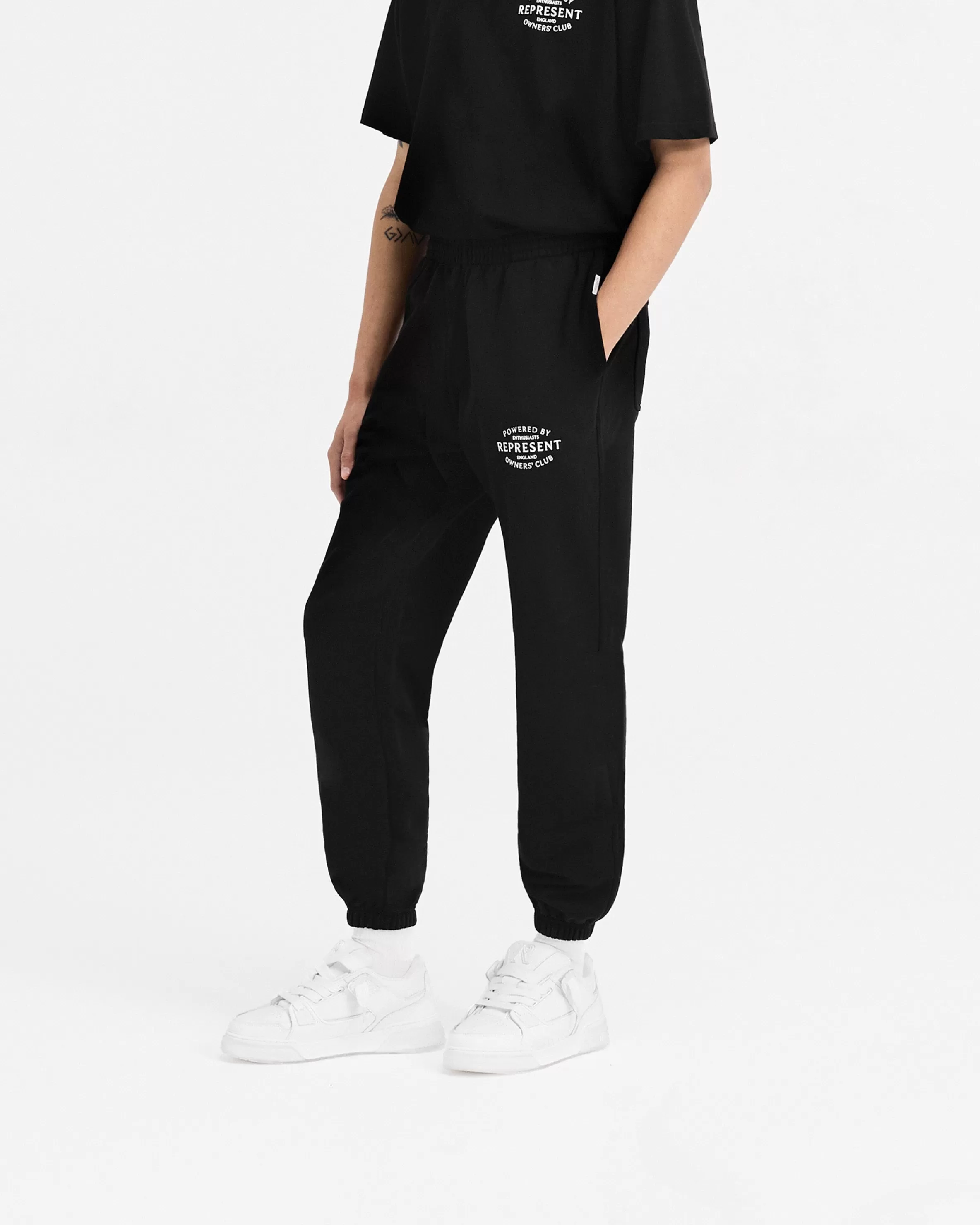 Owners Club Stamp Sweatpant - Jet Black^Represent Cheap