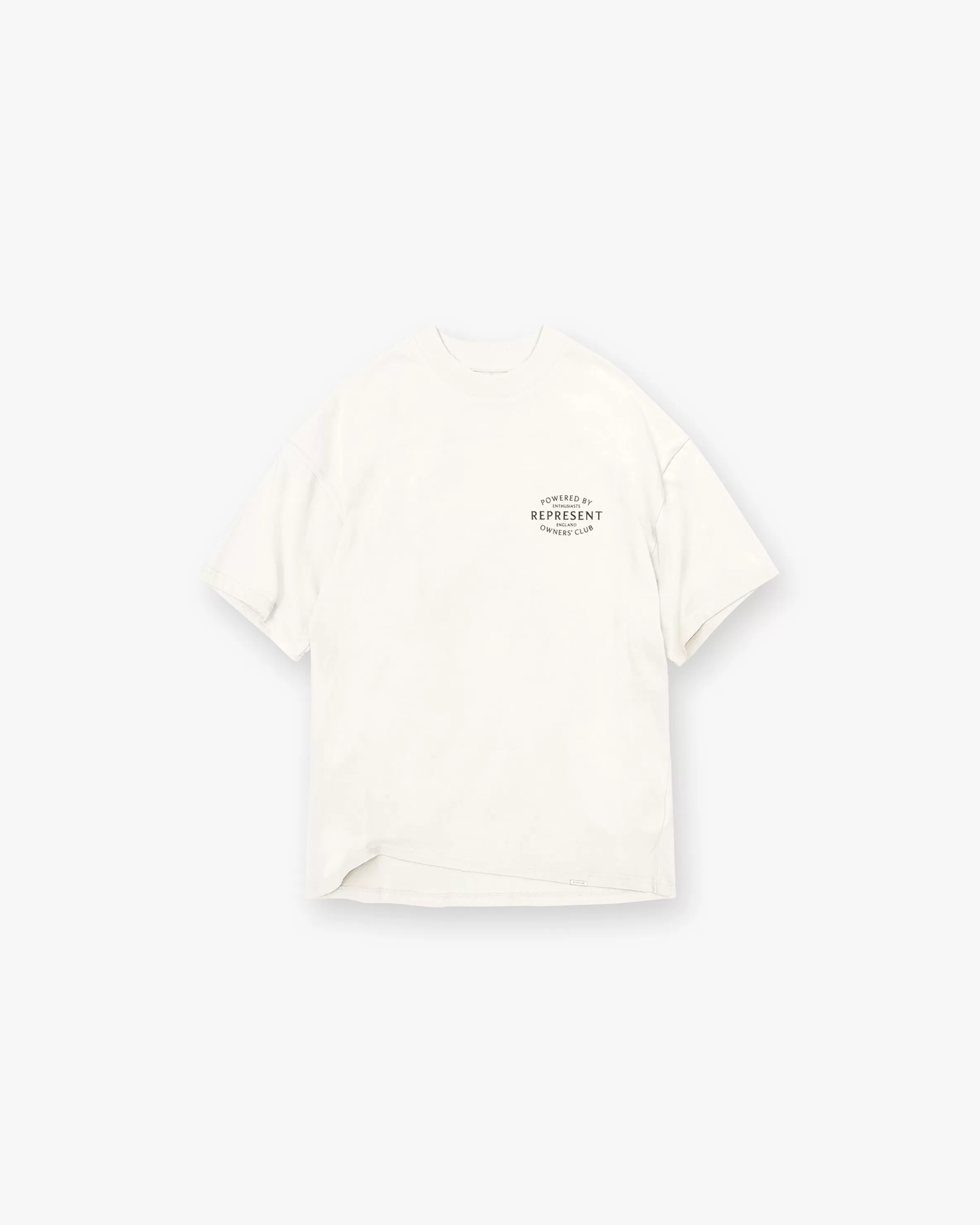 Owners Club Stamp T-Shirt - Flat White^Represent Best Sale