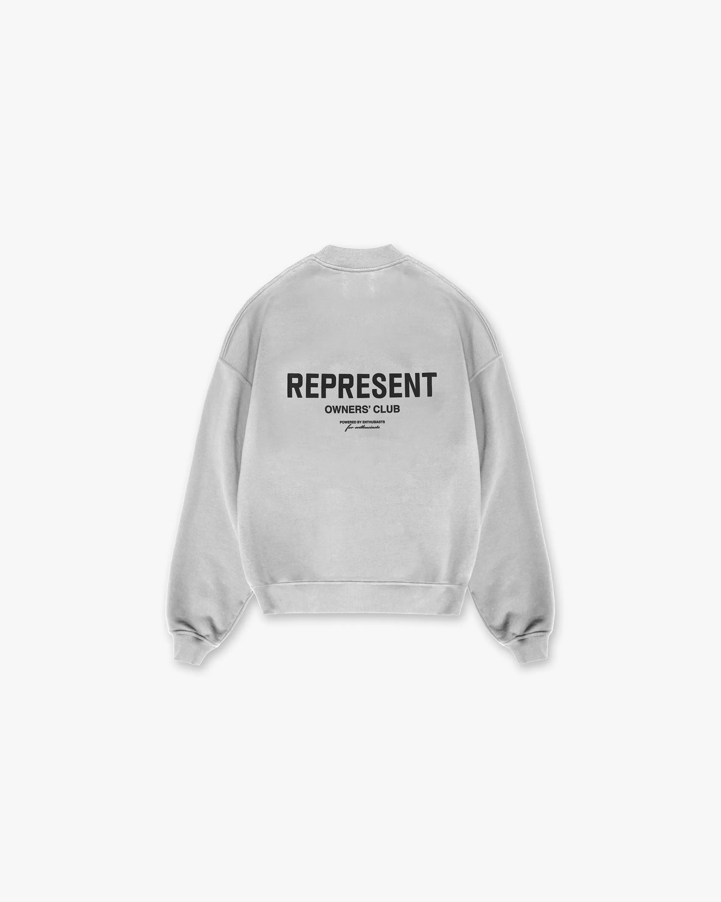 Owners Club Sweater - Ash Grey^Represent Best