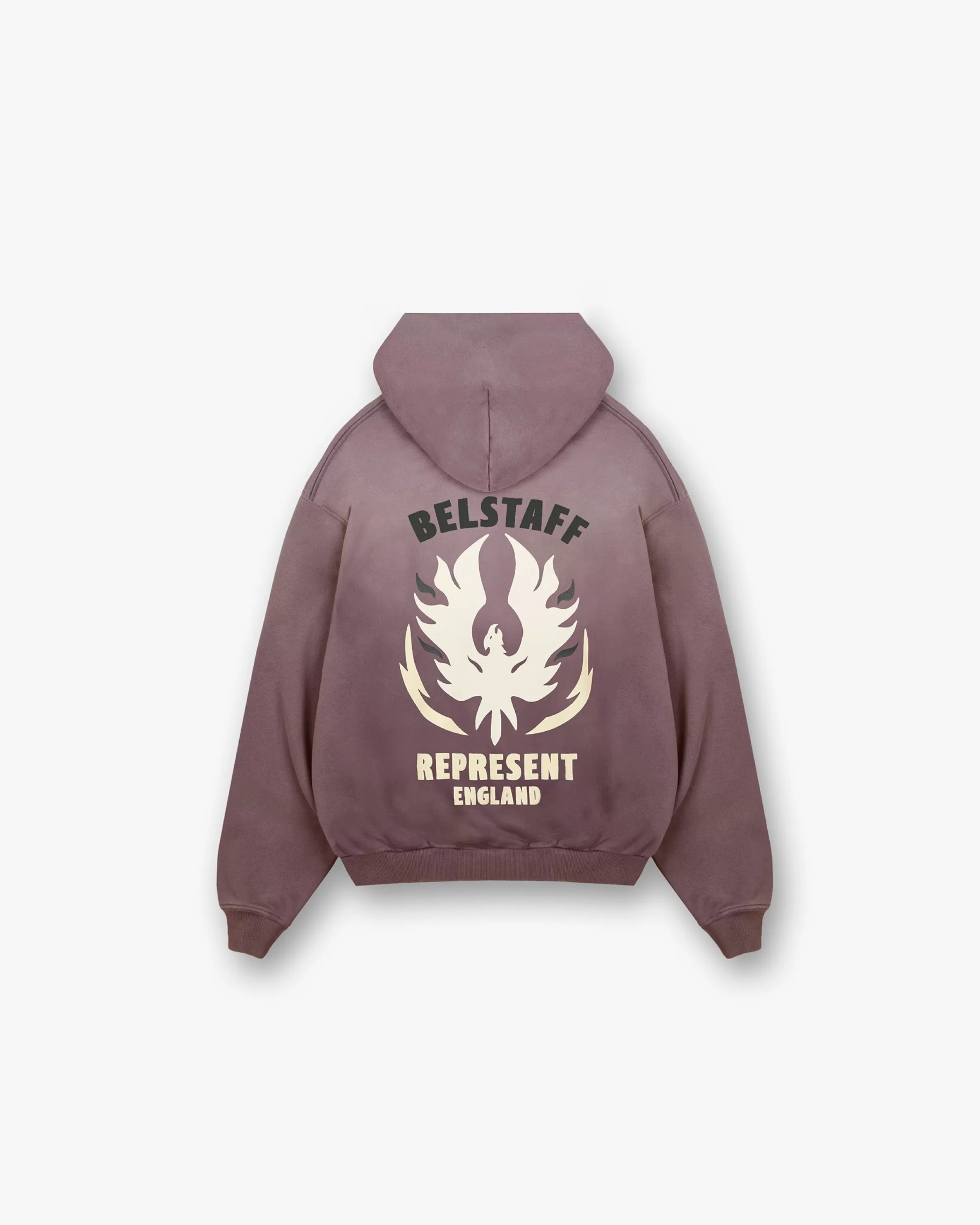 X Belstaff Flame Phoenix Hoodie -^Represent Hot