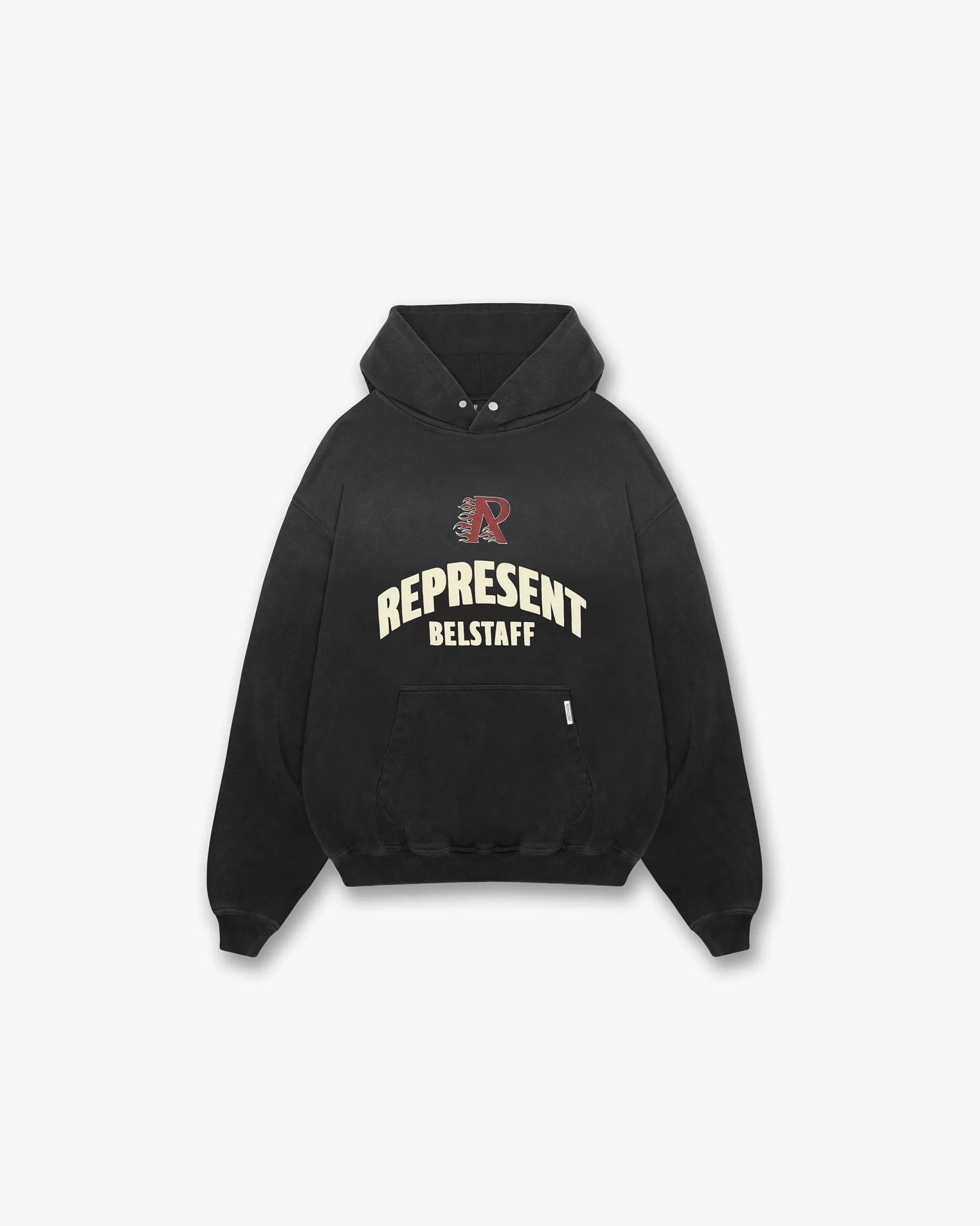 X Belstaff Flame Phoenix Hoodie -^Represent Cheap