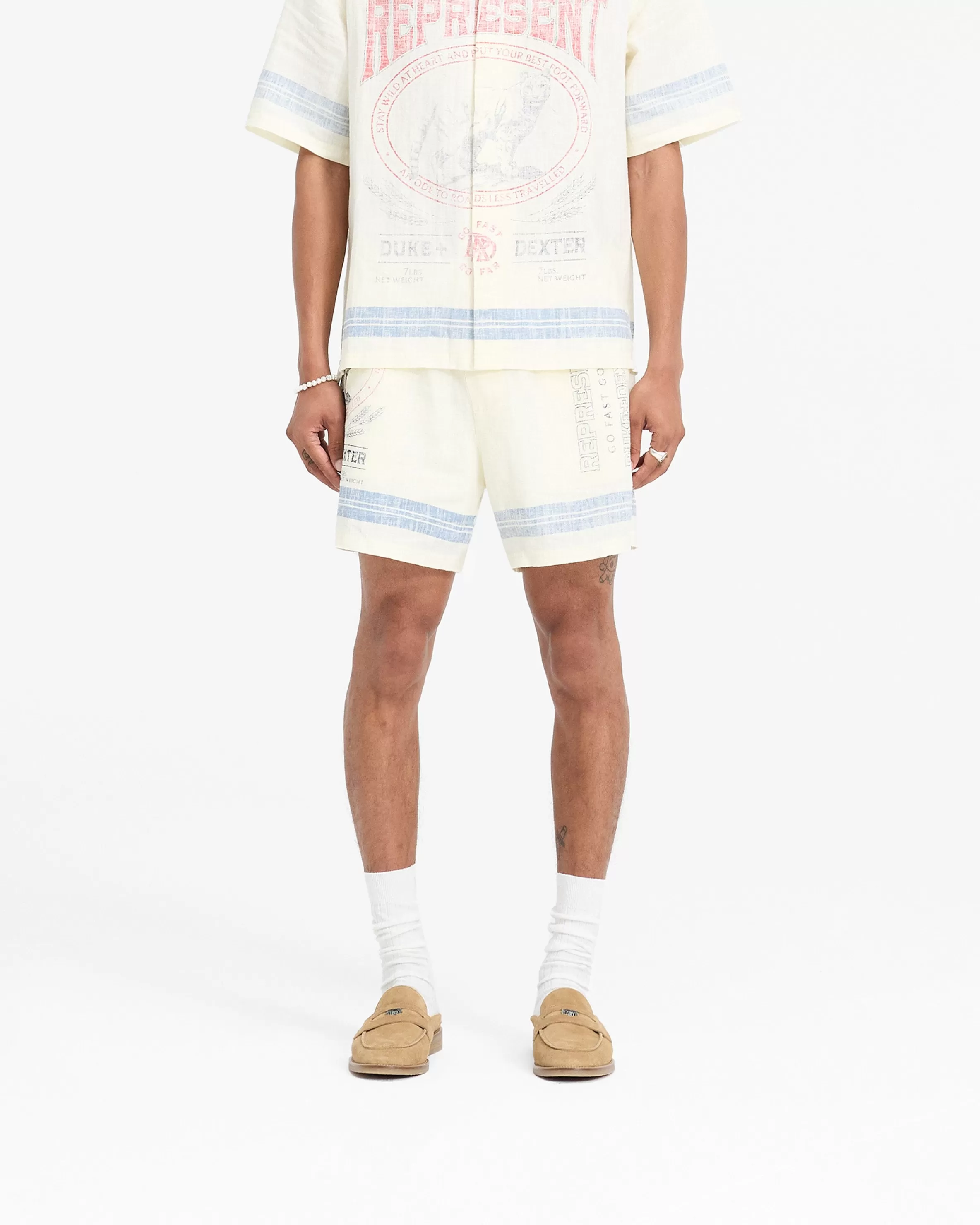 X Duke + Dexter Mountain Lion Resort Short -^Represent Cheap
