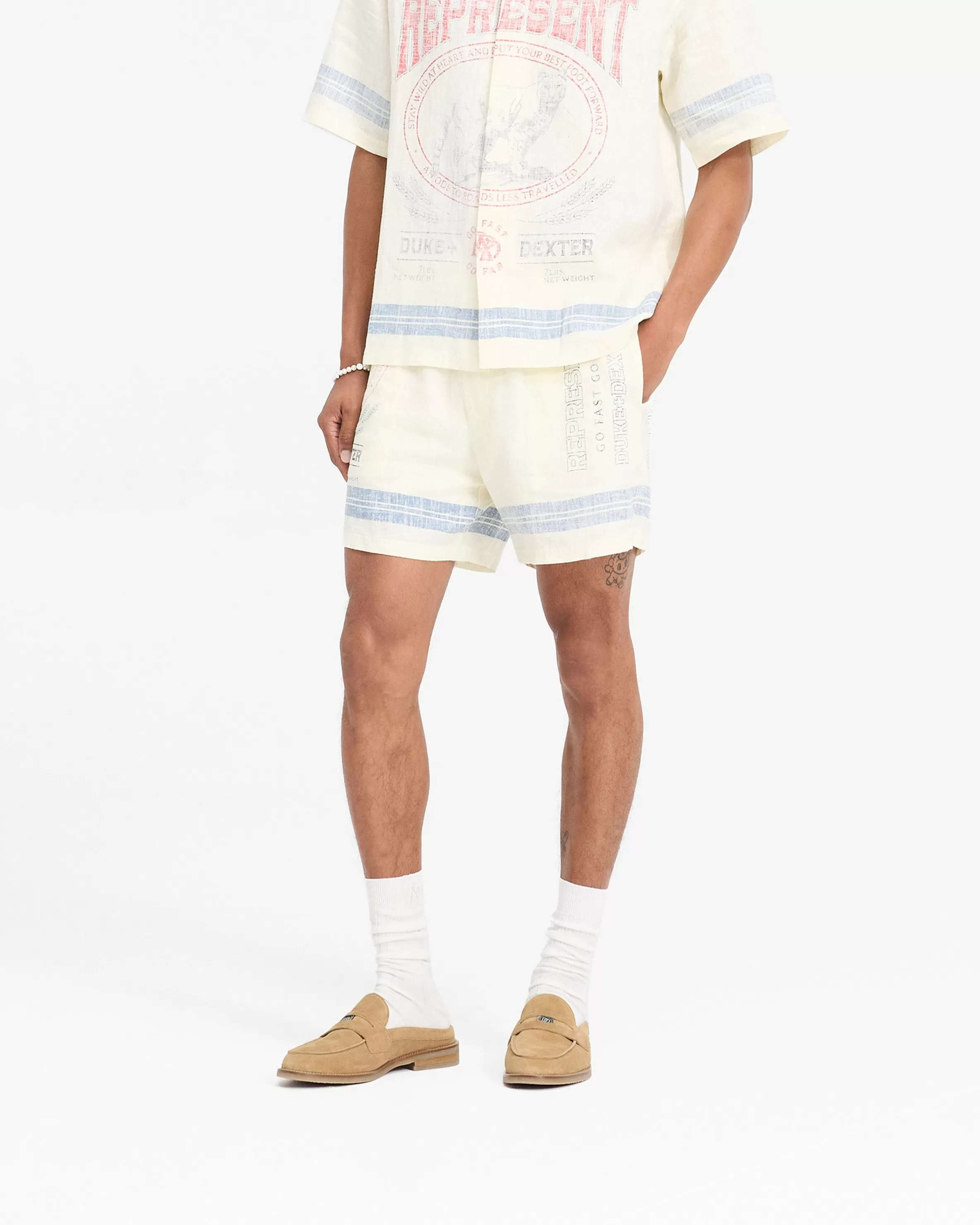 X Duke + Dexter Mountain Lion Resort Short -^Represent Cheap