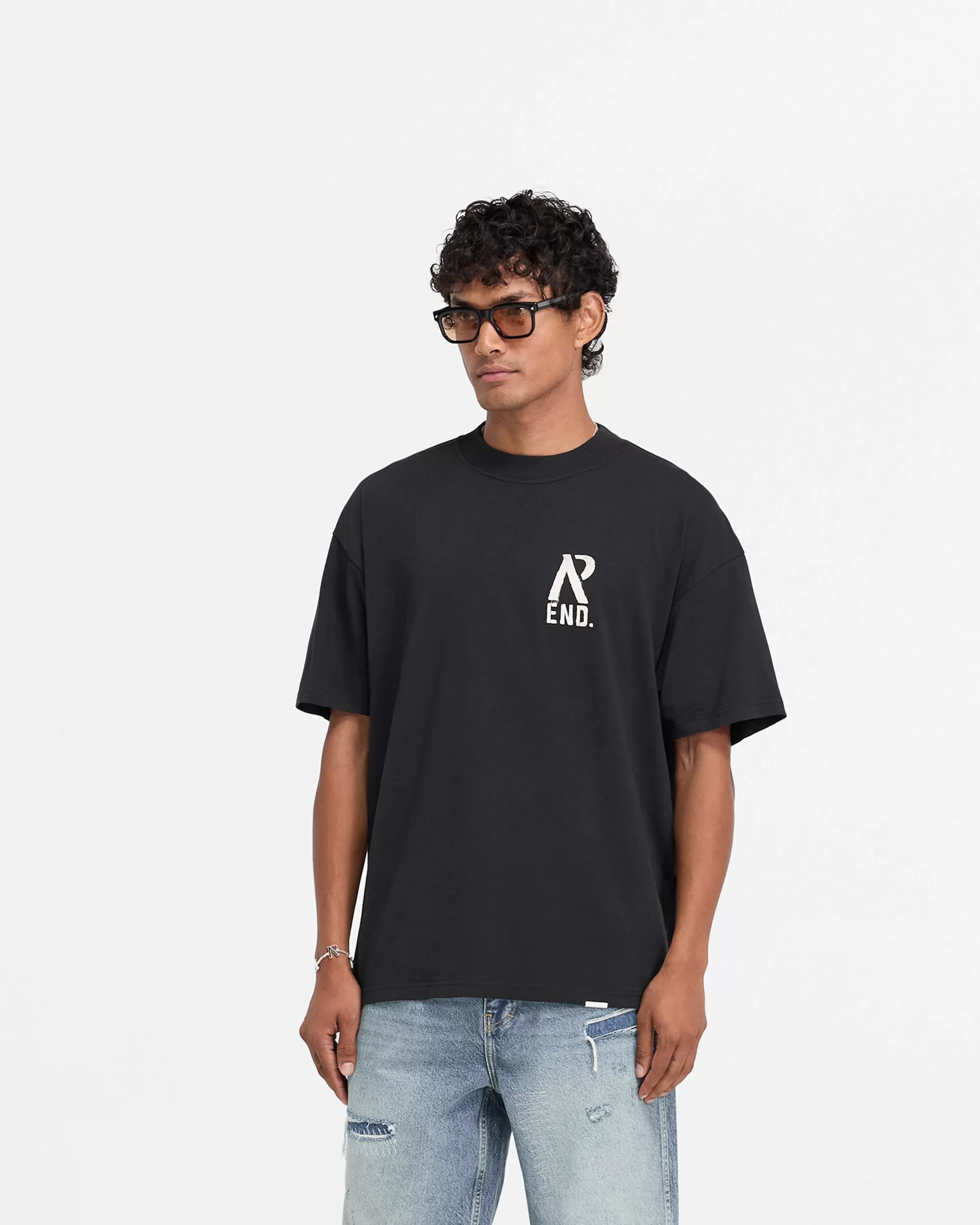 X End Workshop T-Shirt - Off Black^Represent Outlet